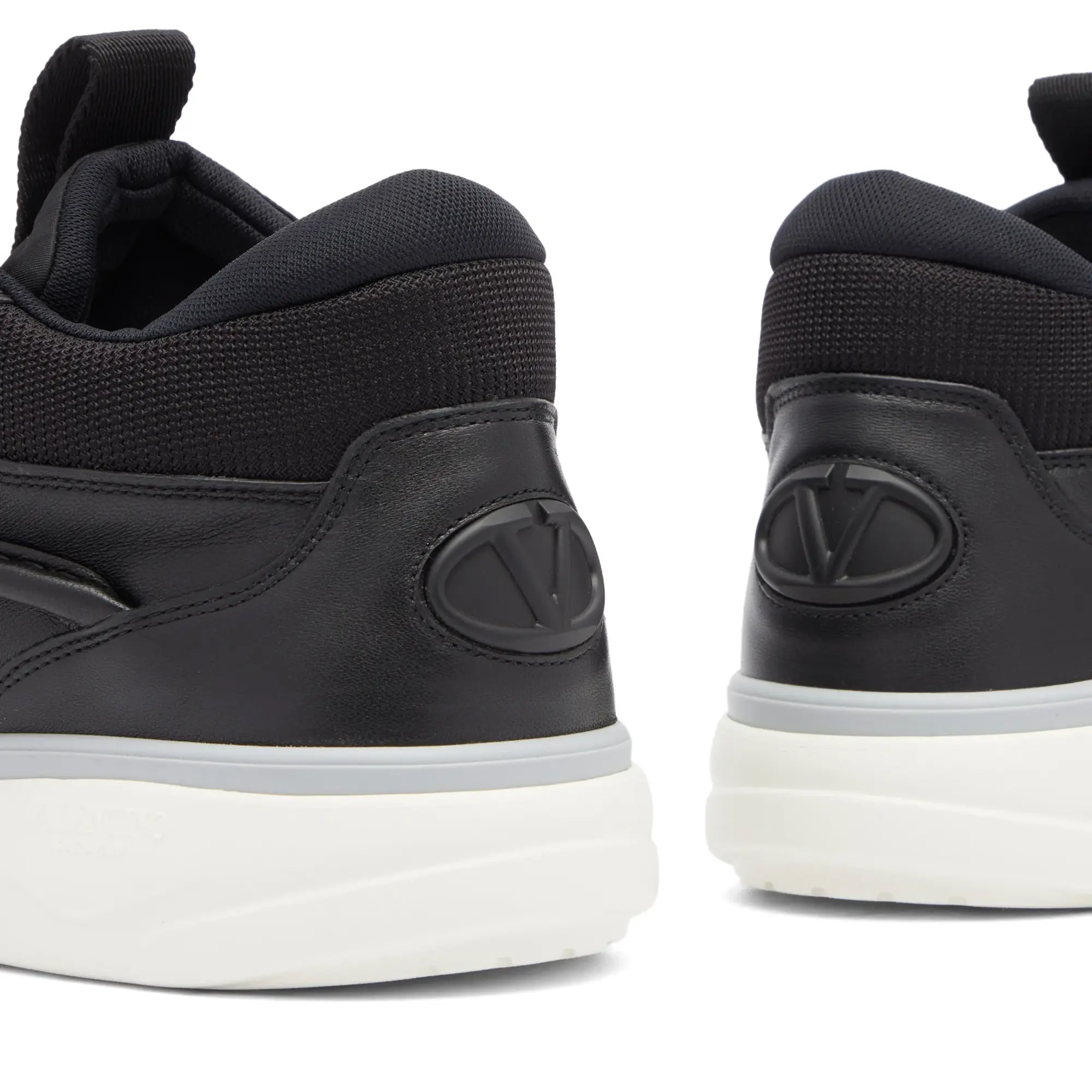 Valentino Men's Hybrid Sneaker Black/Ice Grey