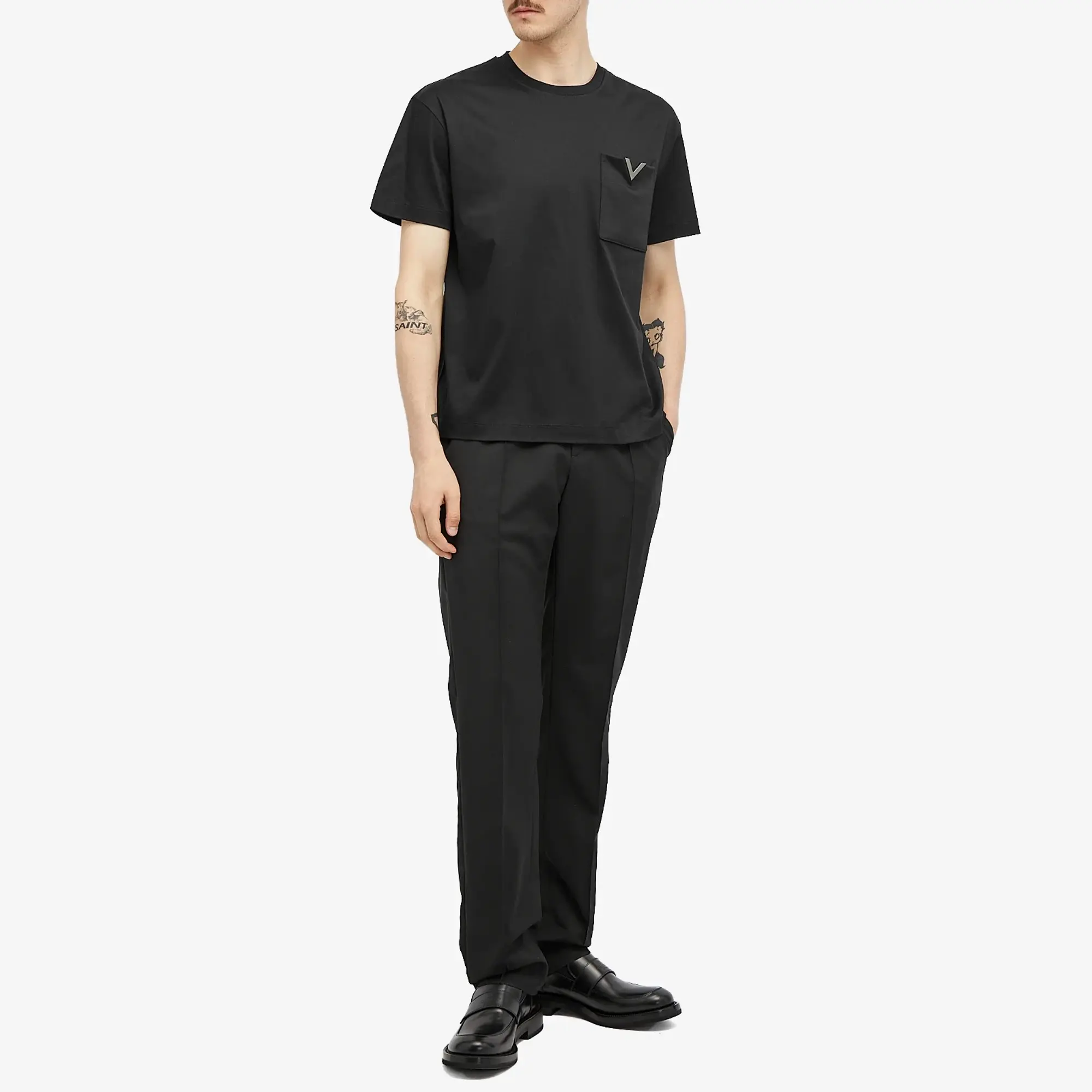 Valentino Men's Drawstring Trouser Nero
