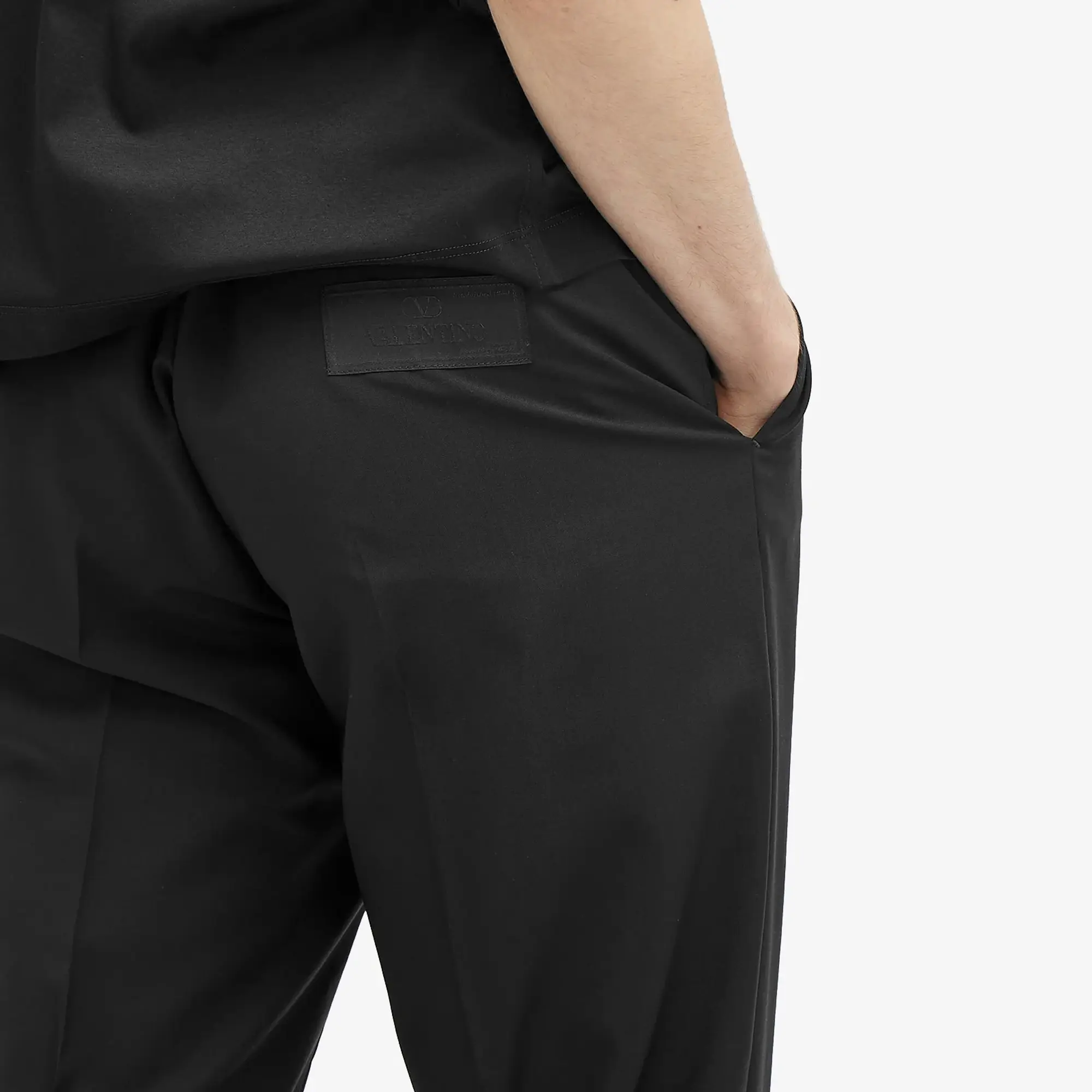 Valentino Men's Drawstring Trouser Nero
