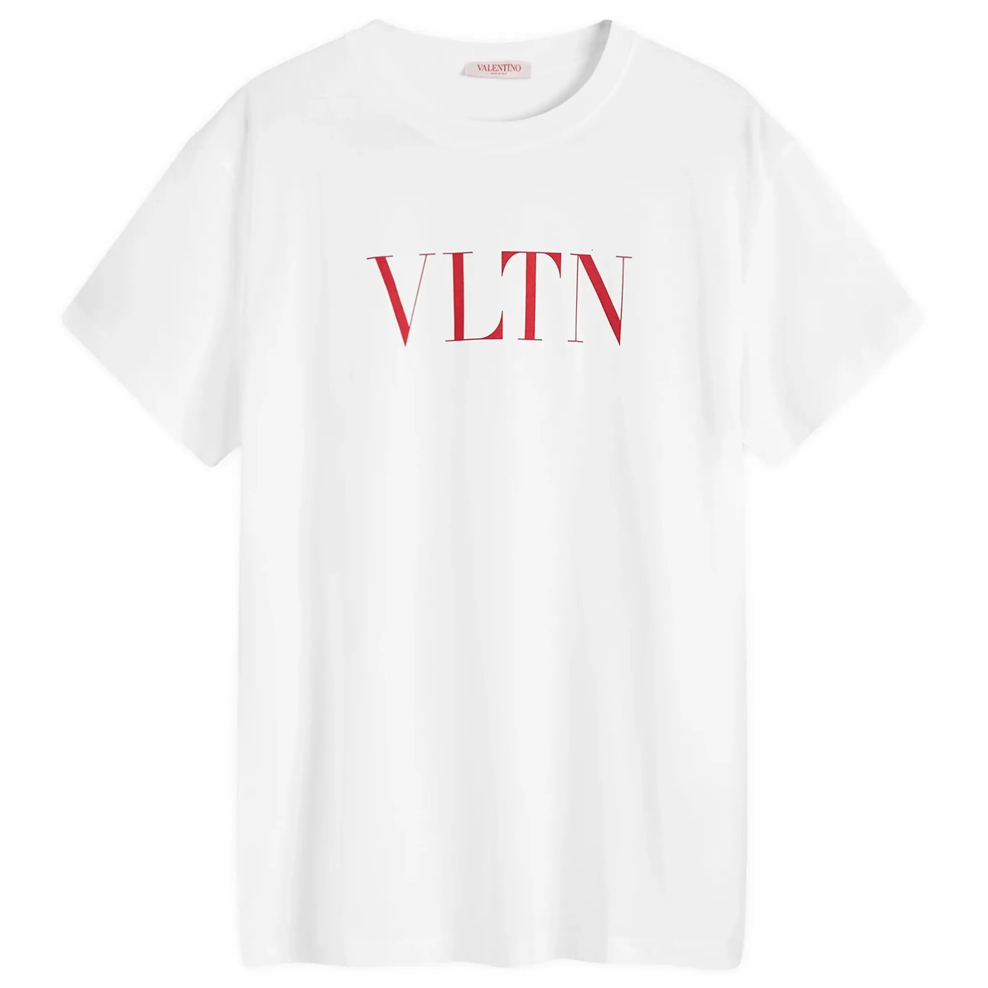 Valentino Men's VLTN Logo T Shirt White