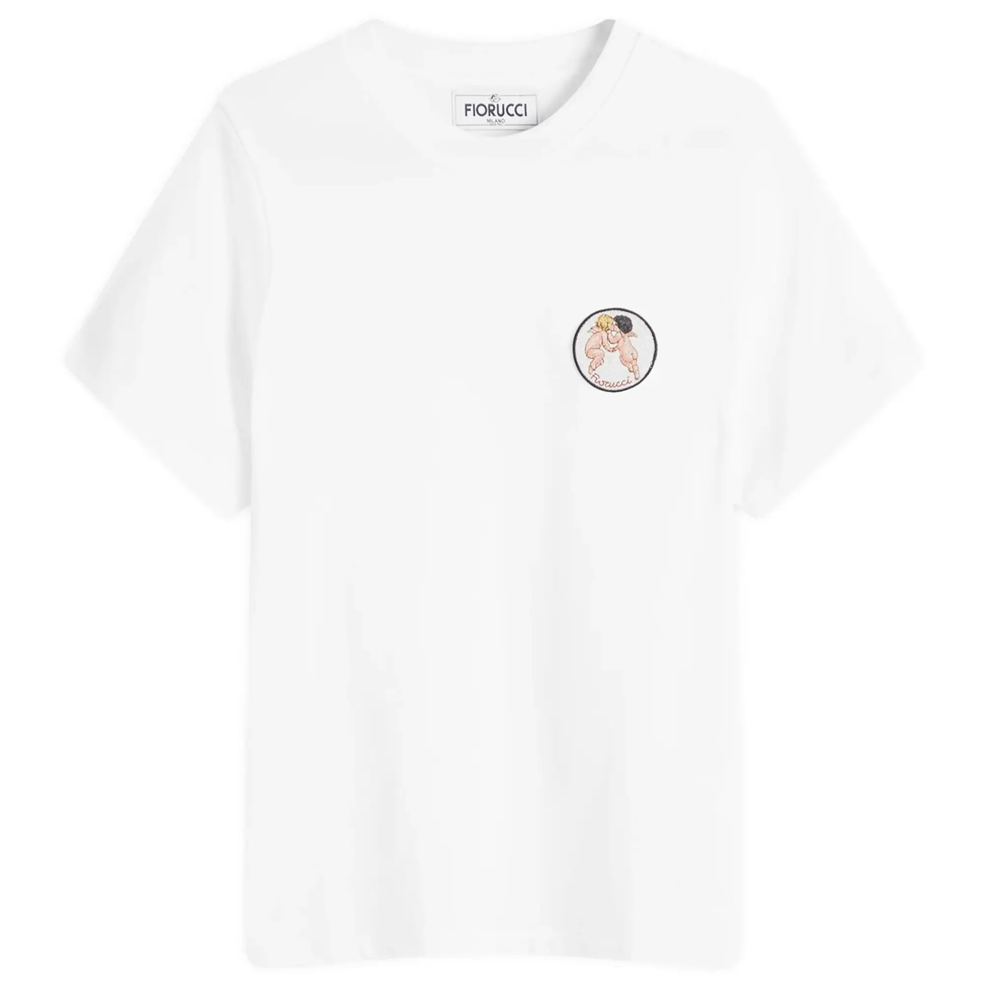 Fiorucci Women's Angel Patch Regular Fit T-Shirt White