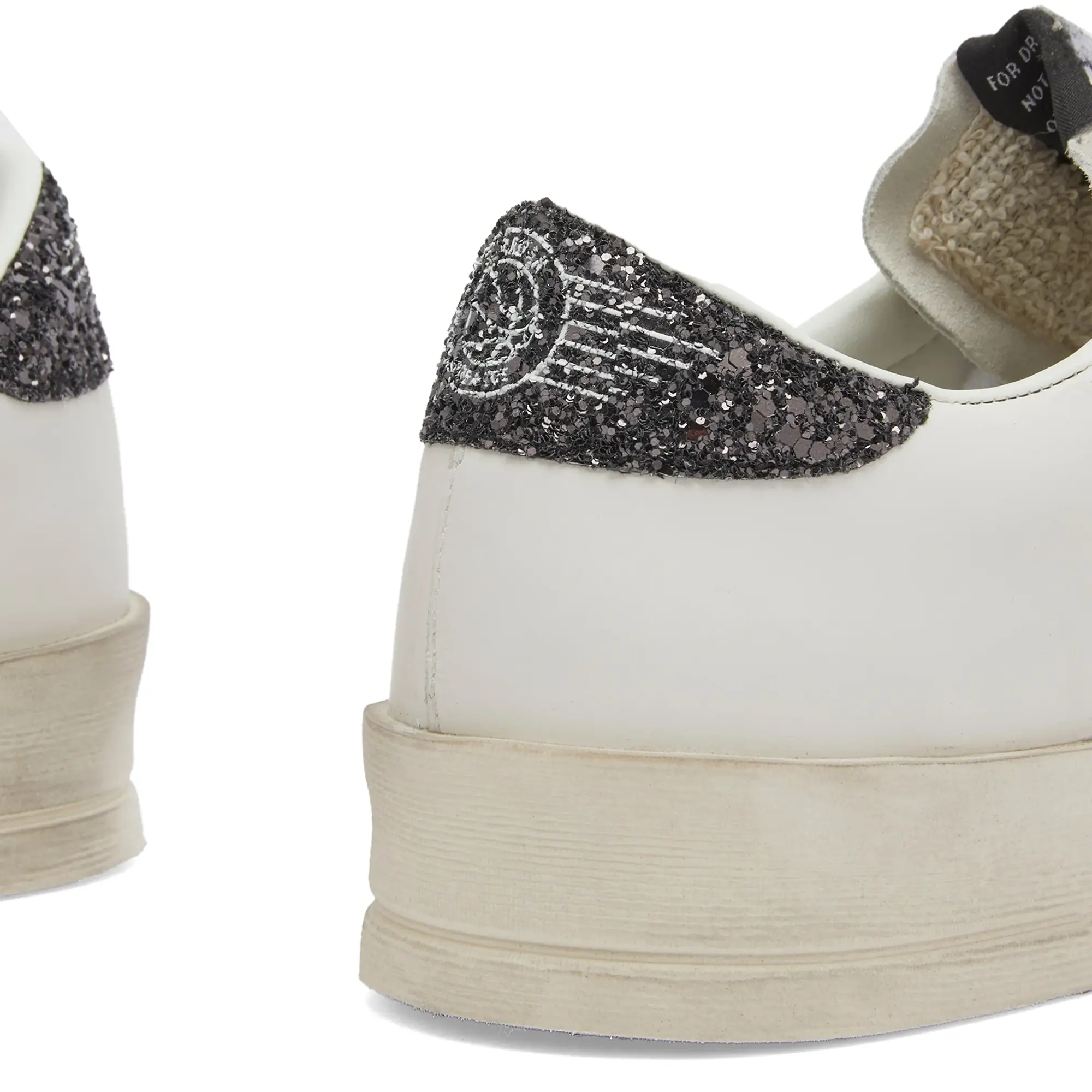 Golden Goose Women's Stardan Sneaker White/Gold