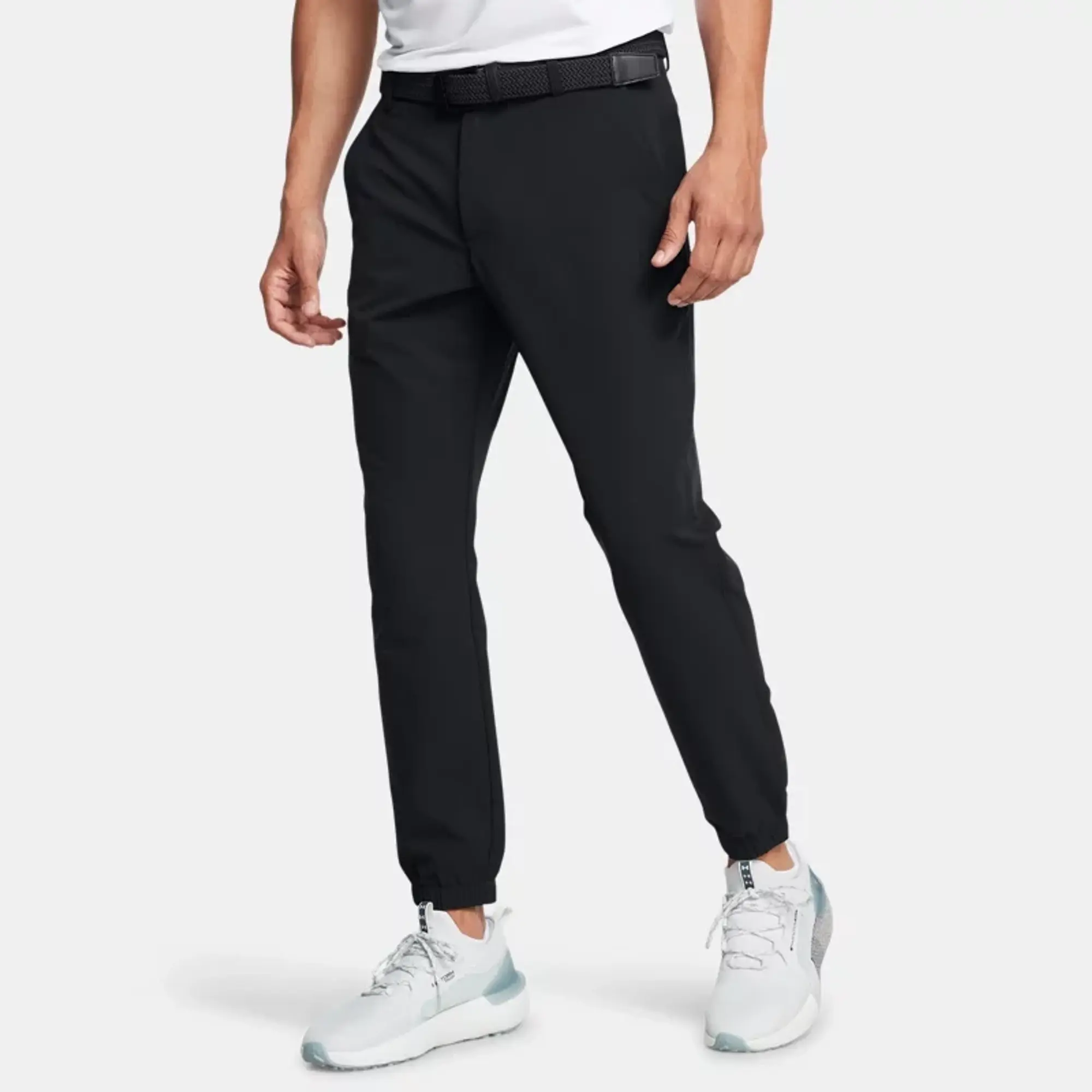 Men's  Under Armour  Match Play Joggers Black / Black 42