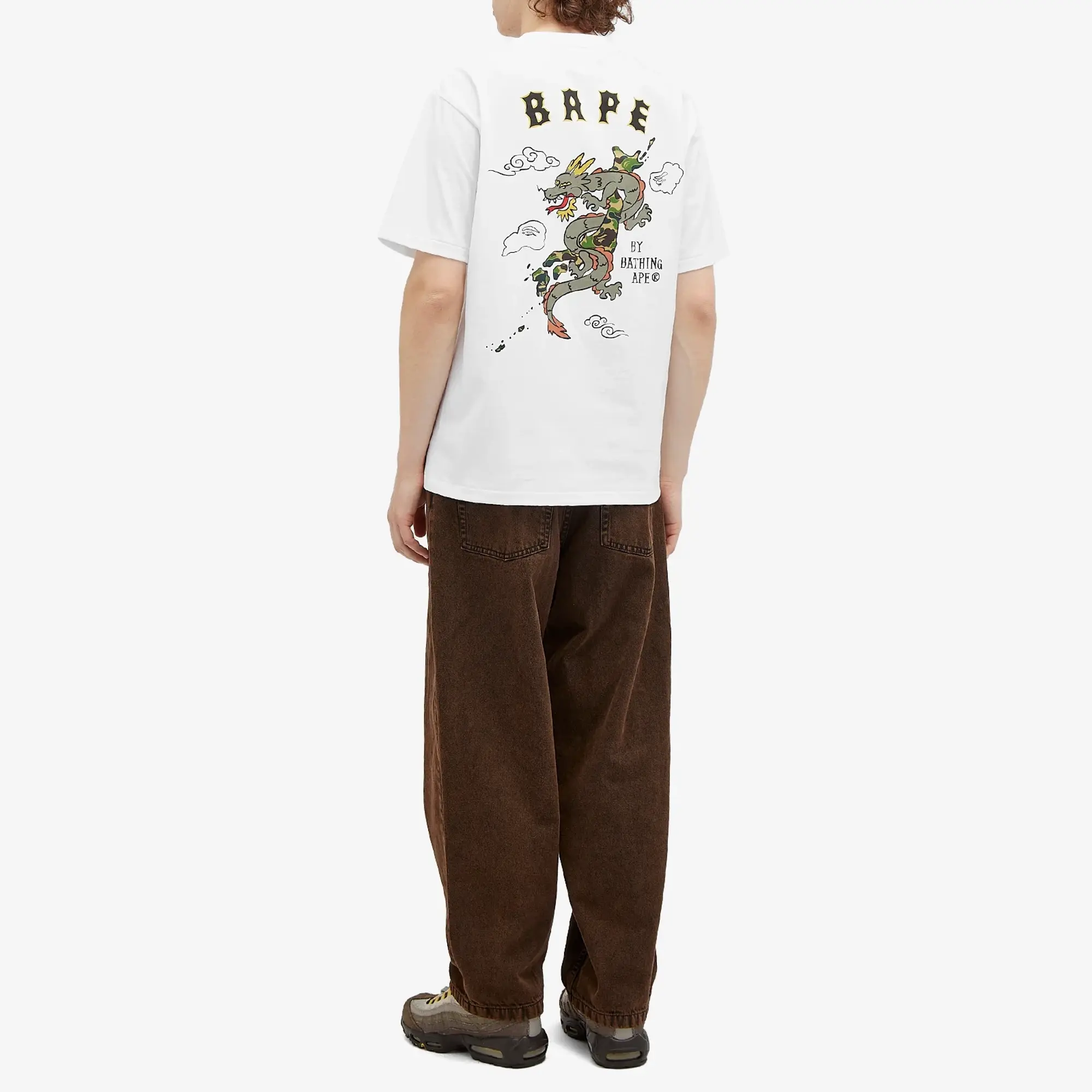 A Bathing Ape Men's Souvenir Graphic T-Shirt White