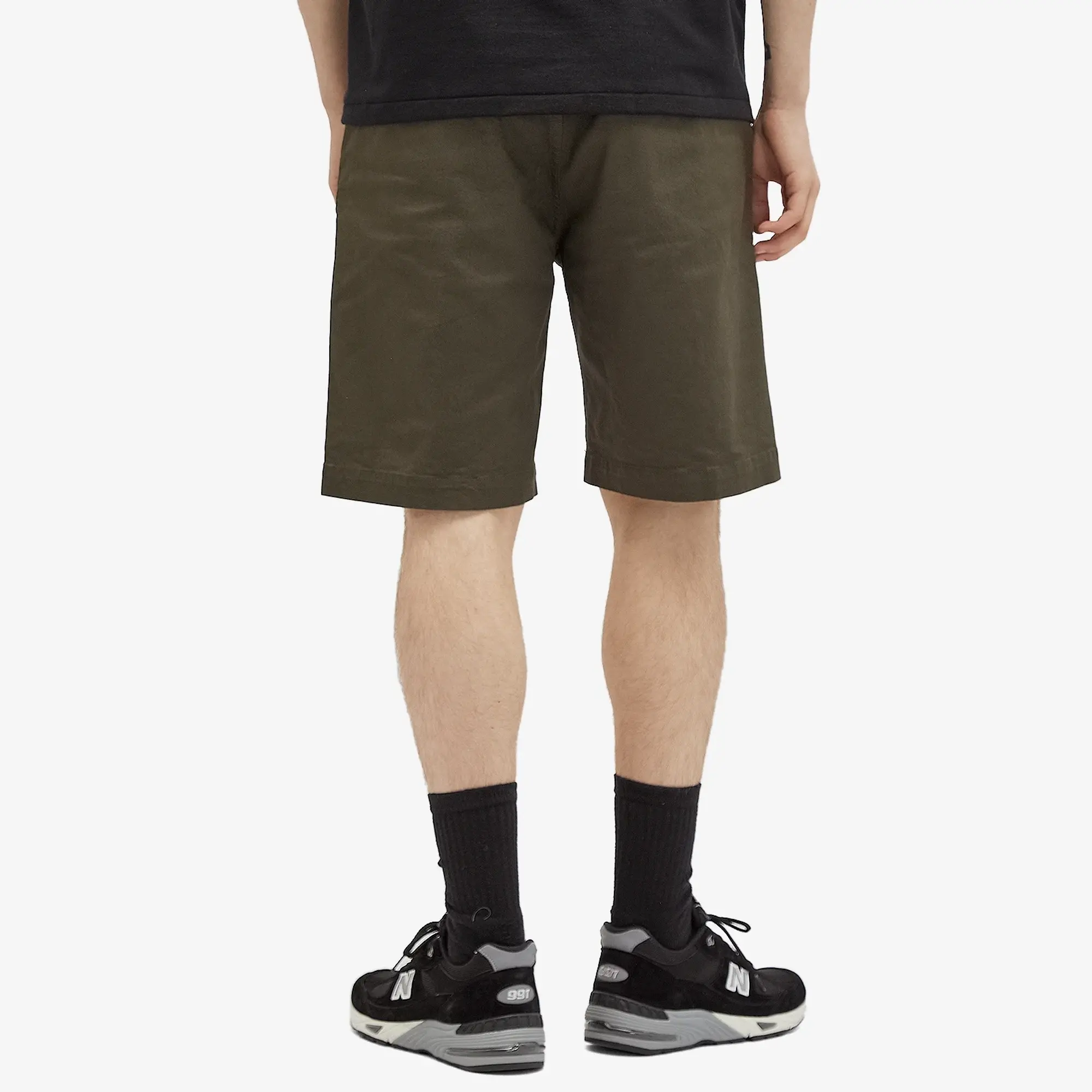 A Bathing Ape Men's One Point Chino Shorts Olive