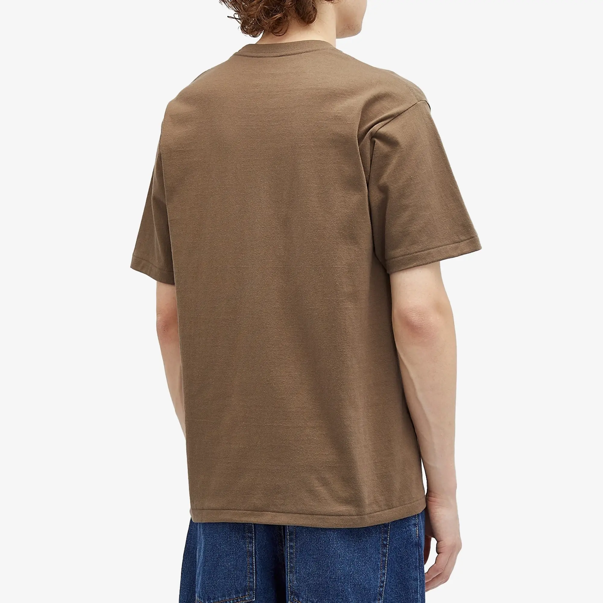 A Bathing Ape Men's College T-Shirt Brown