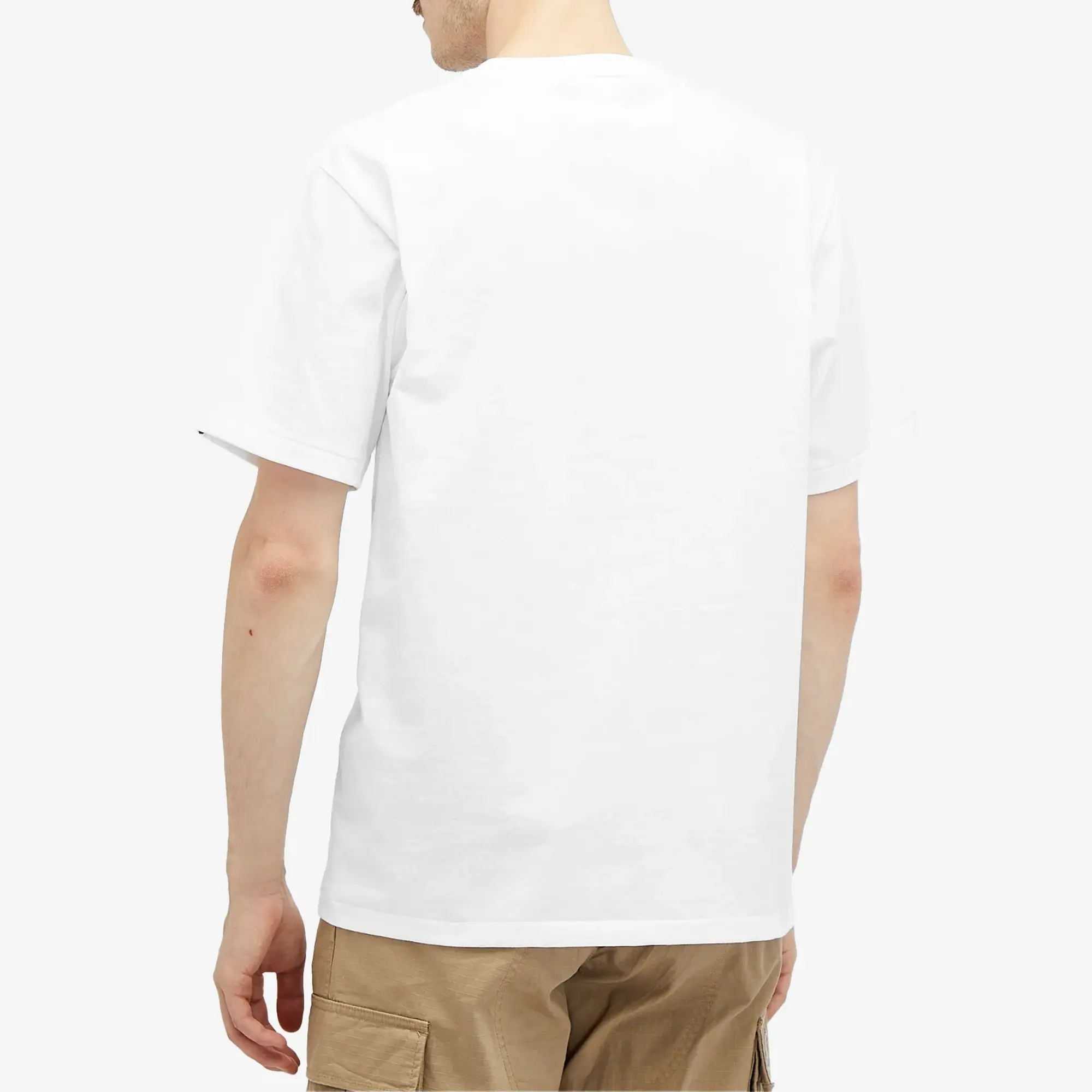 A Bathing Ape Men's Colour Camo Classic Milo Shark T-Shirt White/Purple
