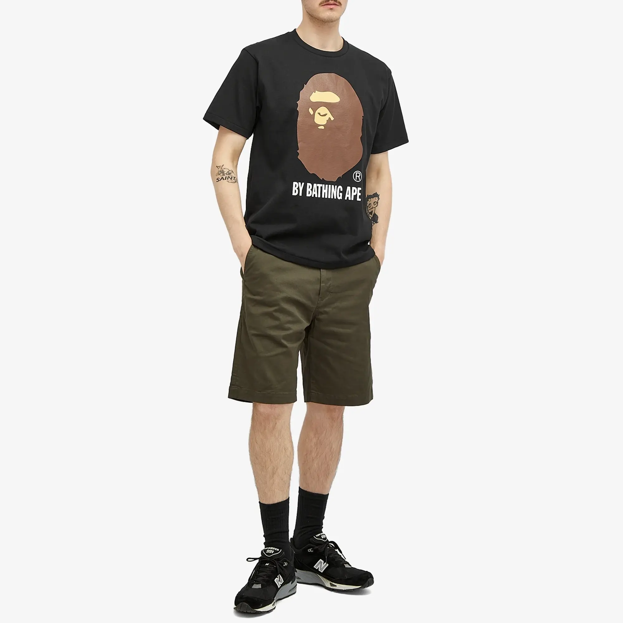 A Bathing Ape Men's By A Bathing Ape Men's T-Shirt Black
