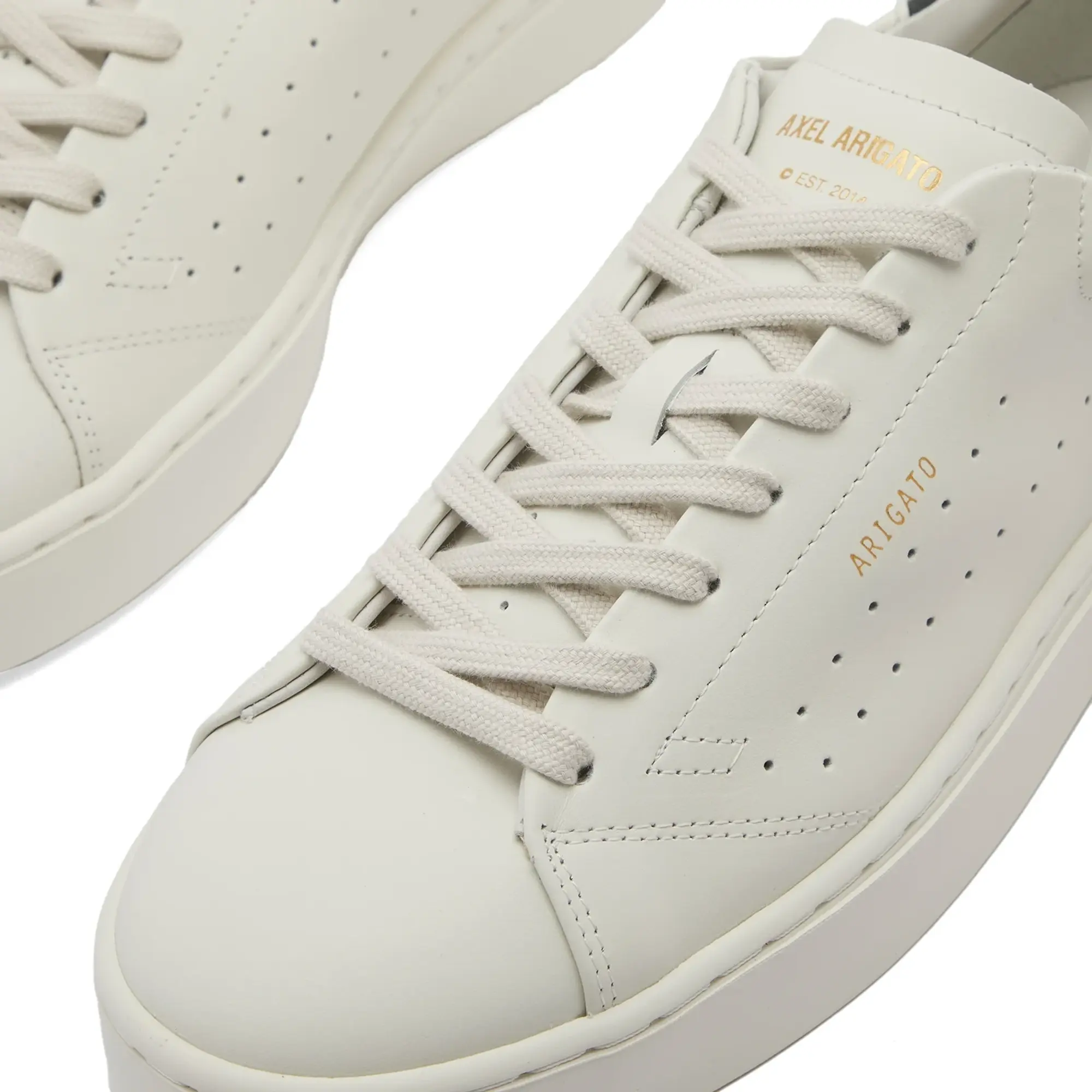 Axel Arigato Men's Court Sneaker Off White/Blue