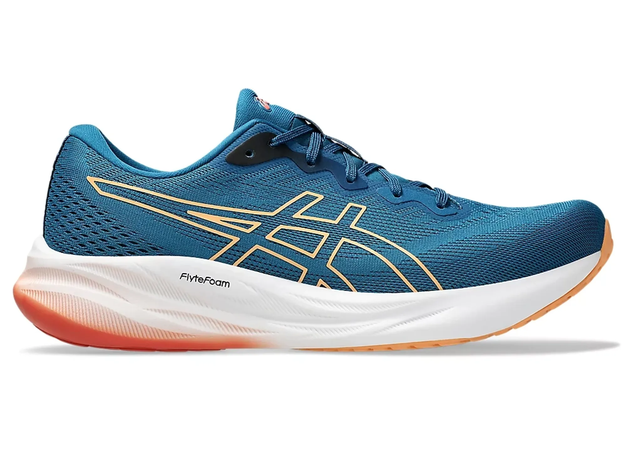 ASICS Gel-Pulse 15 Neutral Running Shoe Men - Dark Blue, Orange