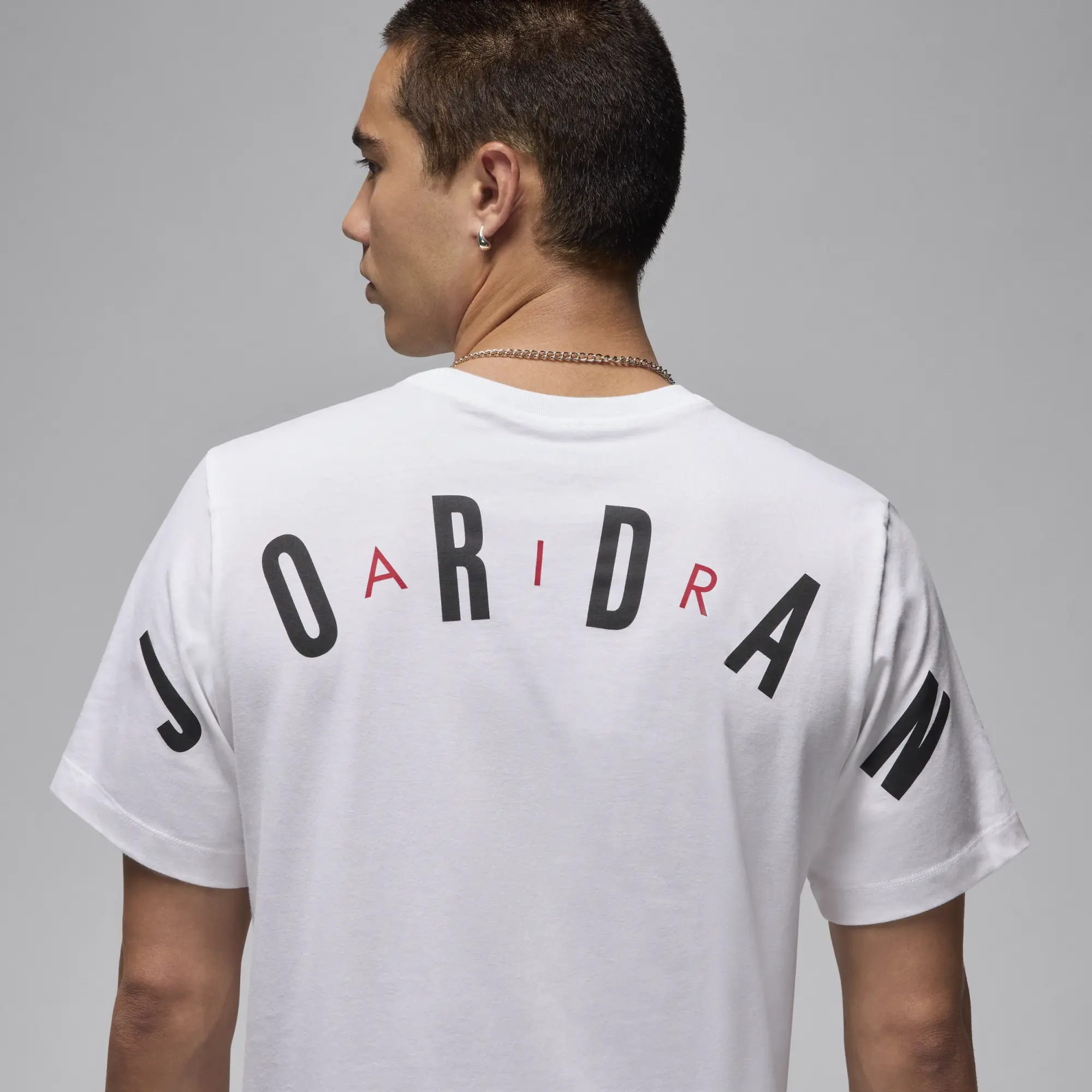 Nike Jordan T-Shirt Jordan Air Men's Stretch T-Shirt White Xxl
