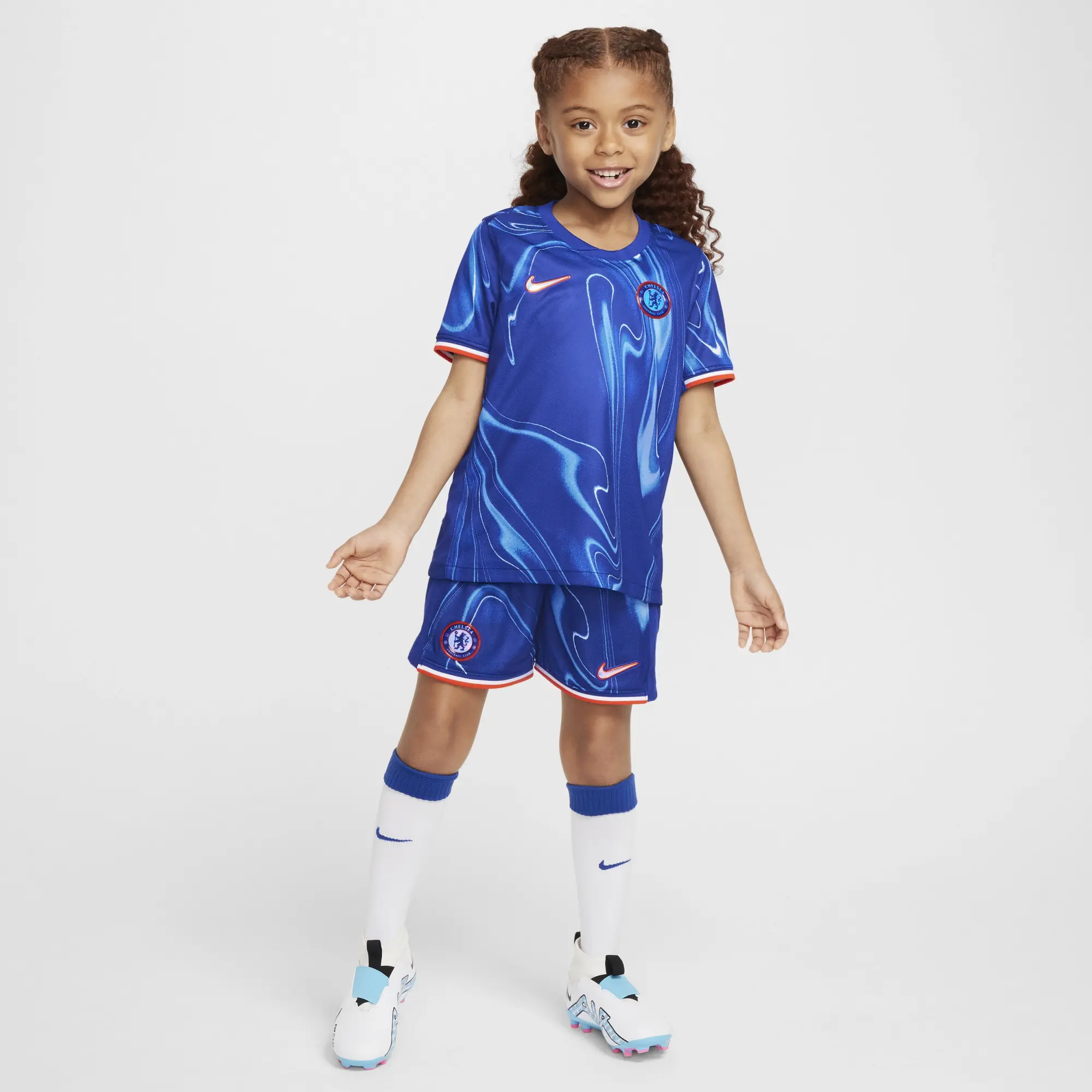 Chelsea Nike Home Stadium Kit 2024-25 - Little Kids