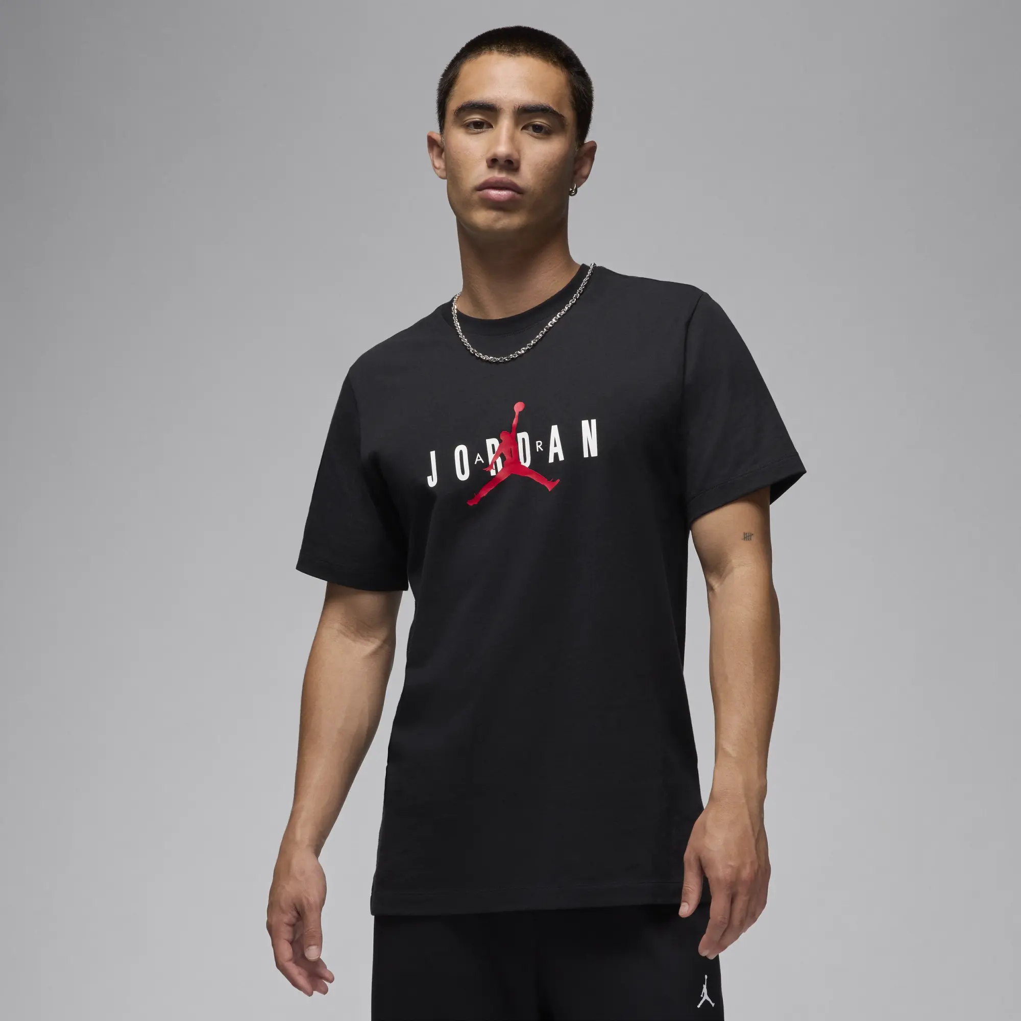Nike Jordan T-Shirt Jordan Air Men's Stretch T-Shirt Black S