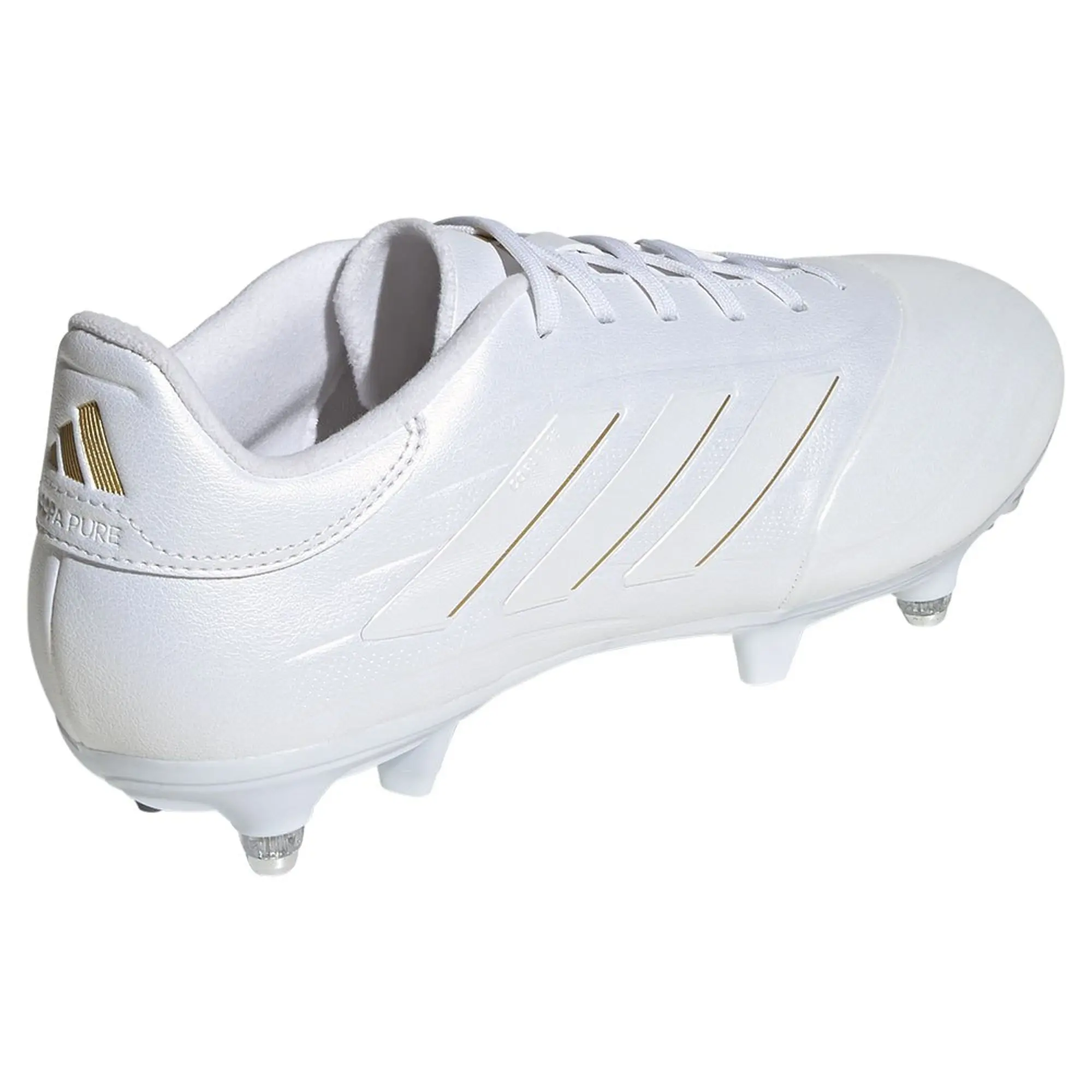 Adidas Copa Pure 2 League Sg Day Spark - Footwear White/Gold Metallic - ['White']