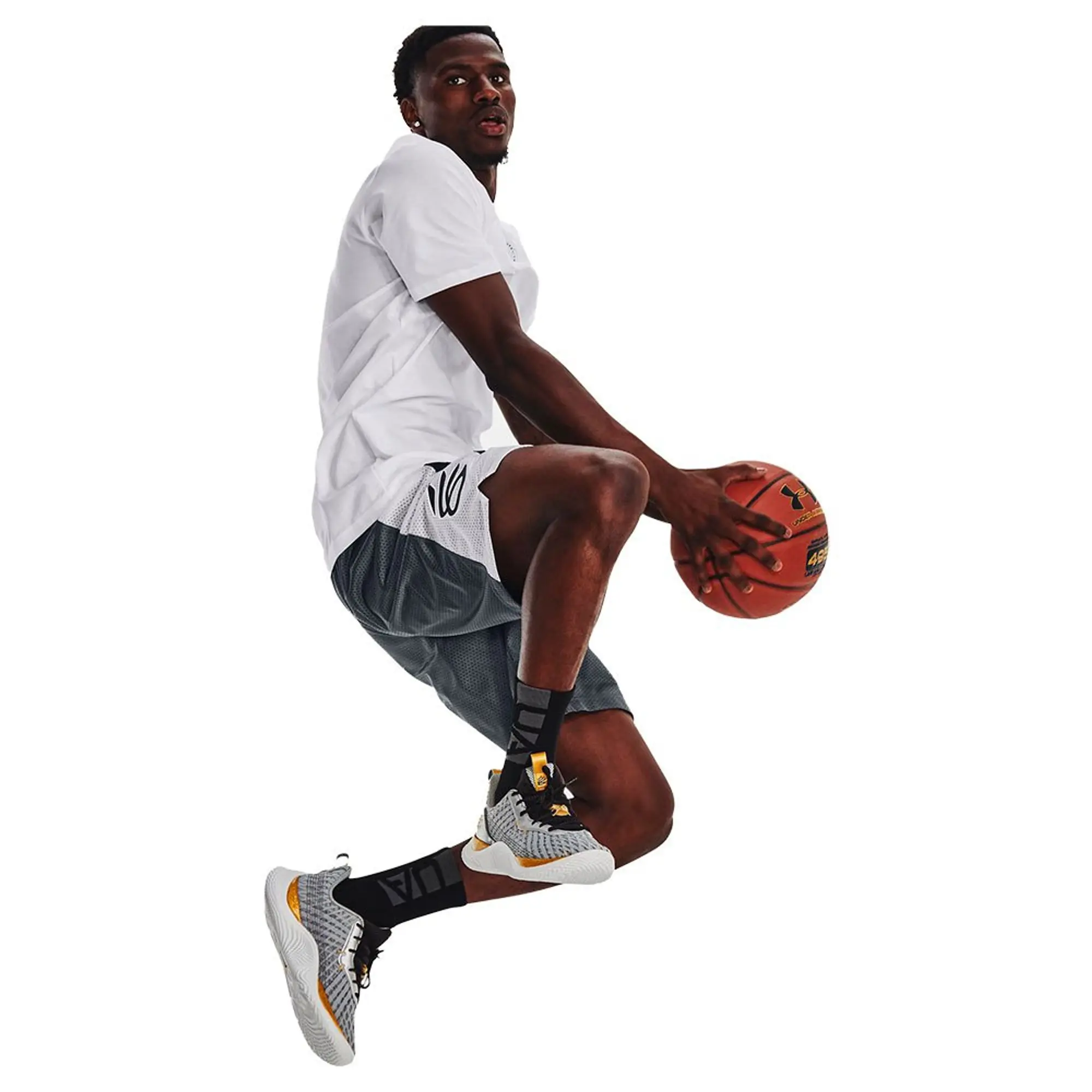 Under Armour Curry Fleece 9 Shorts  - Grey