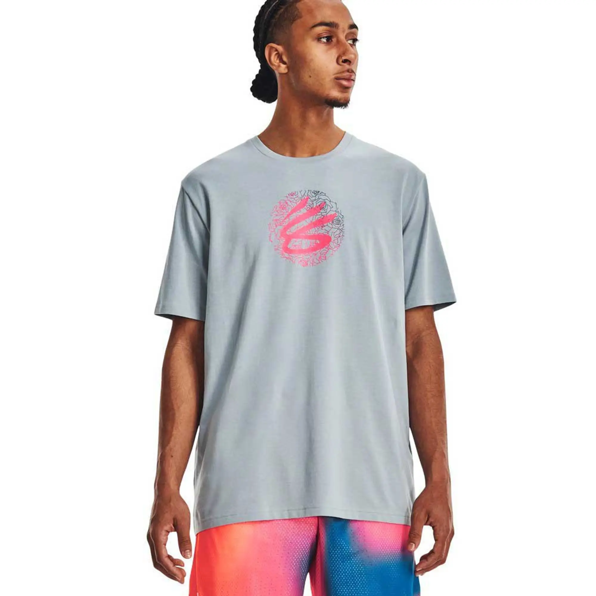 Under Armour Curry Mothers Day Short Sleeve T-shirt  - Blue