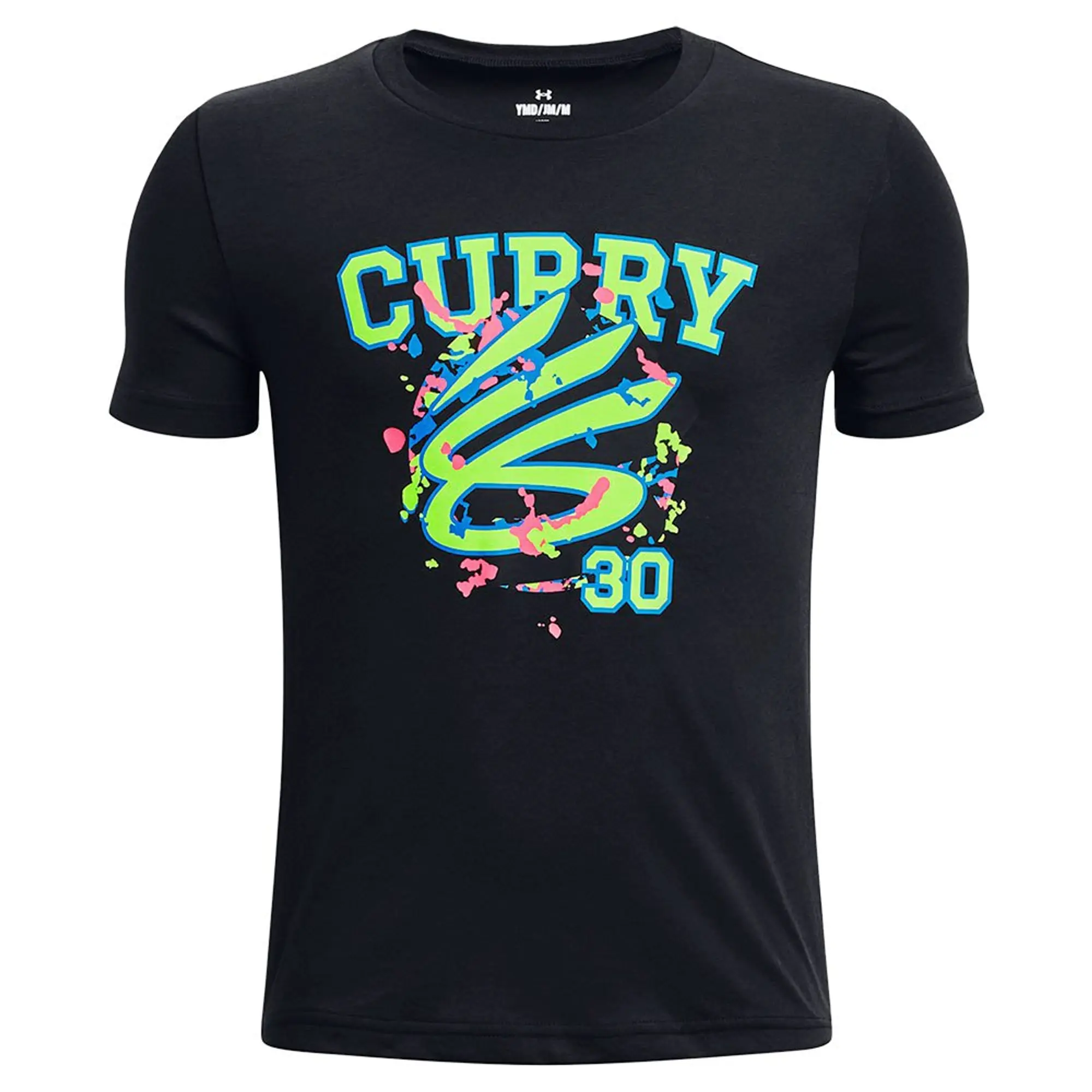 Under Armour Curry Logo Short Sleeve T-shirt  - Black