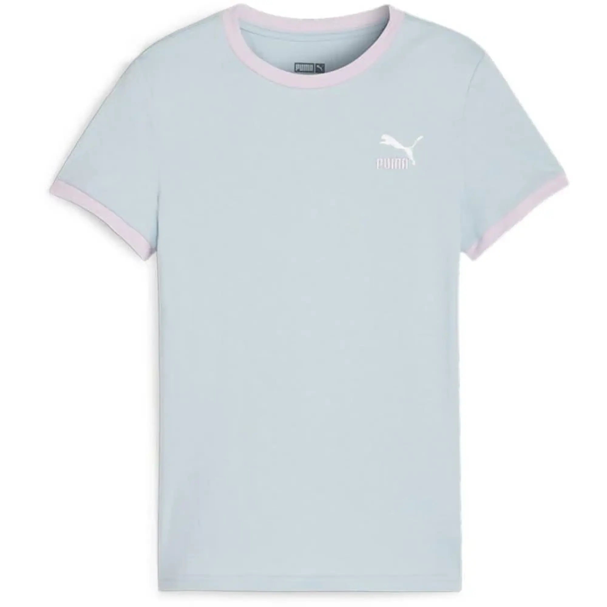 Puma Classics Match Point Logo Tee G T-Shirt Girls - Blue
