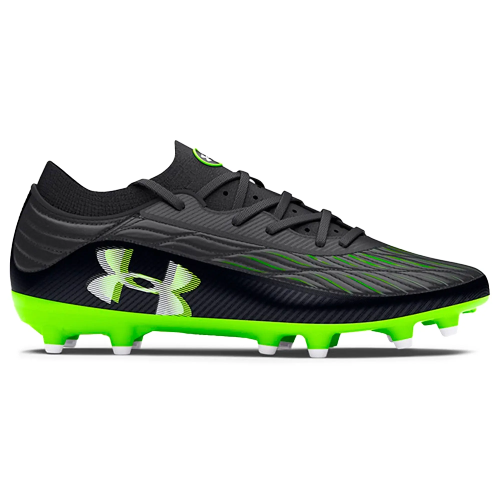 Men's  Under Armour  Magnetico Pro 4 Firm Ground Football Boots Black / Anthracite / White 8.5