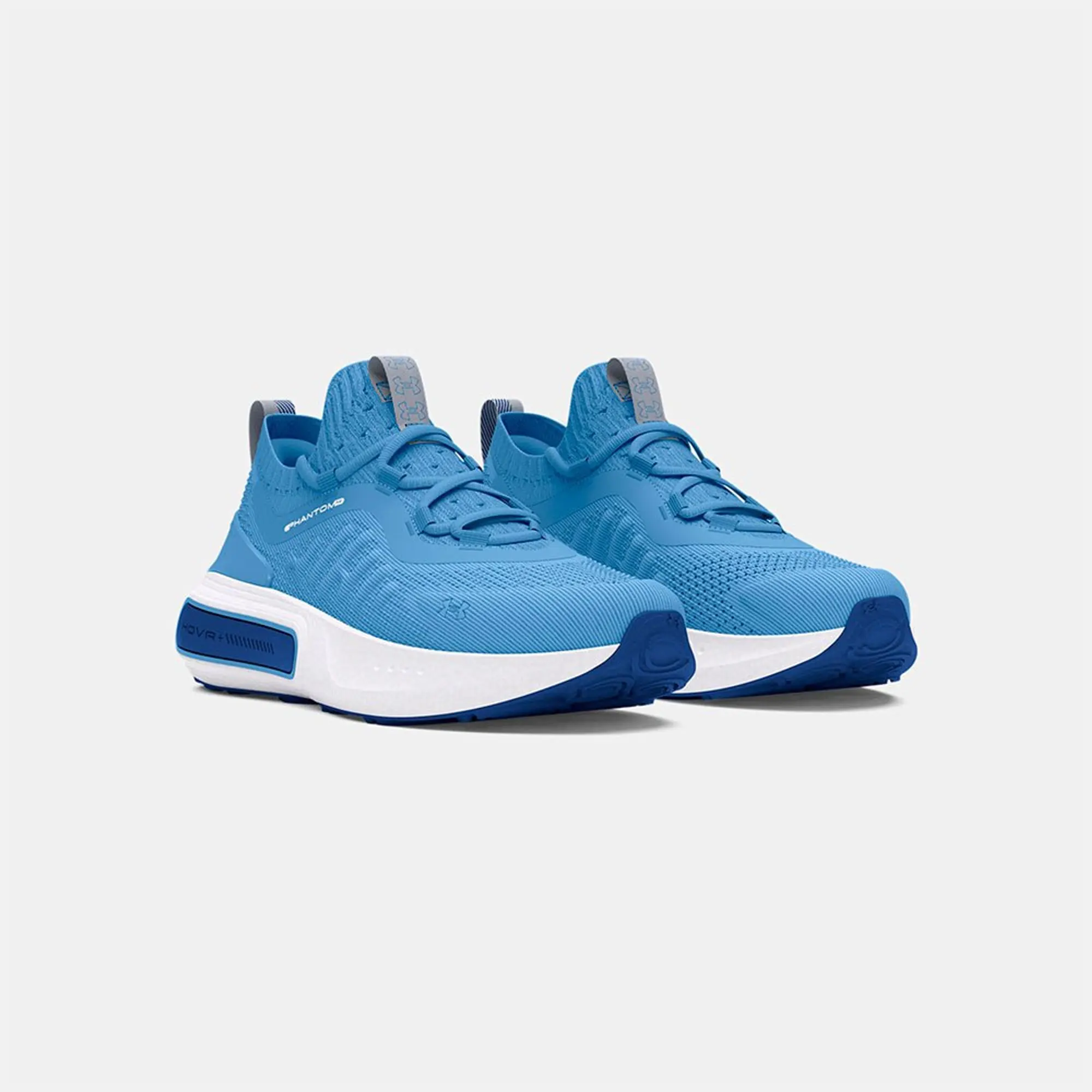 Grade School  Under Armour  Phantom 4 Running Shoes Horizon Blue / Tech Blue / White 6*