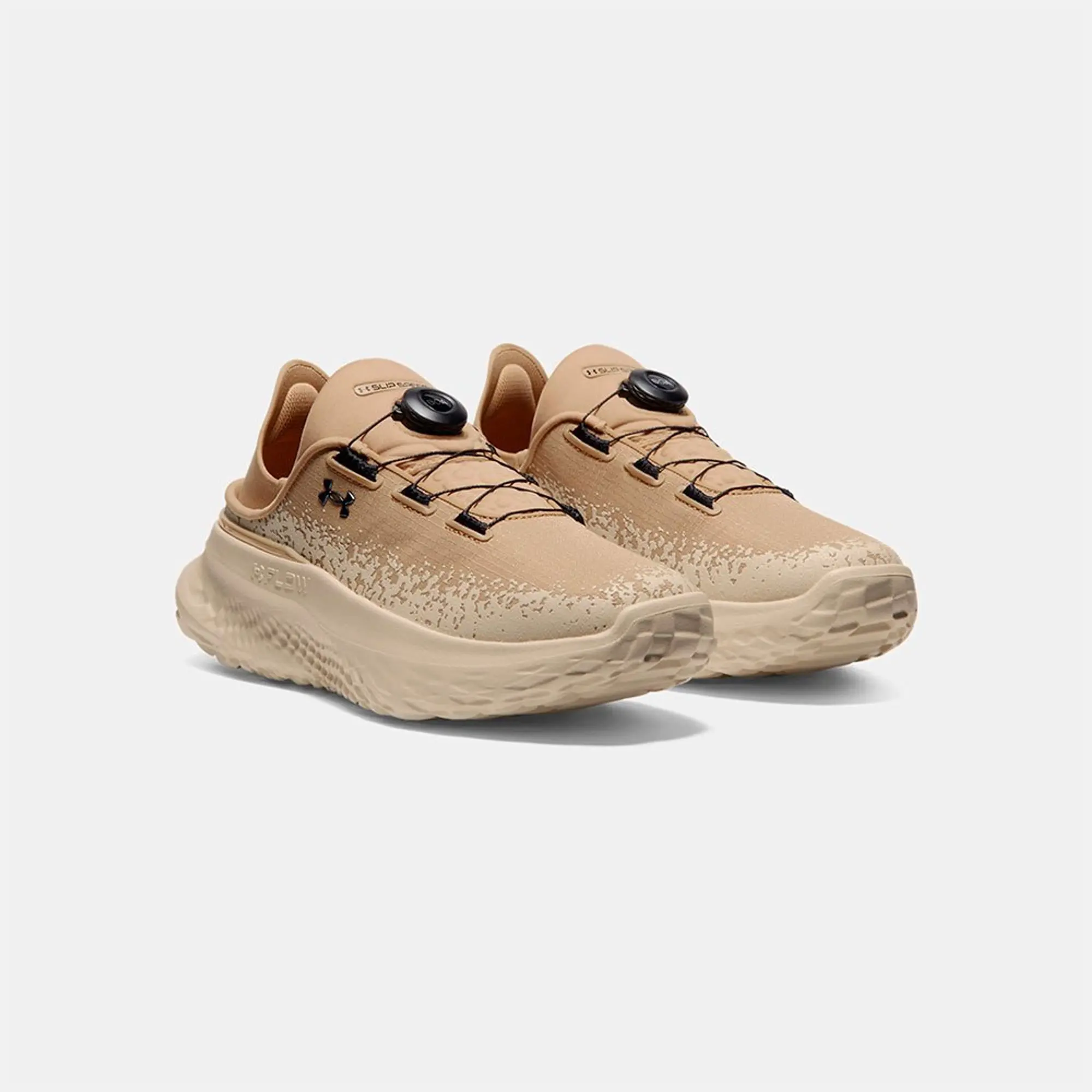 Unisex  Under Armour  SlipSpeed™ Mega Shoes Camel / Sandstorm / Black 6.5
