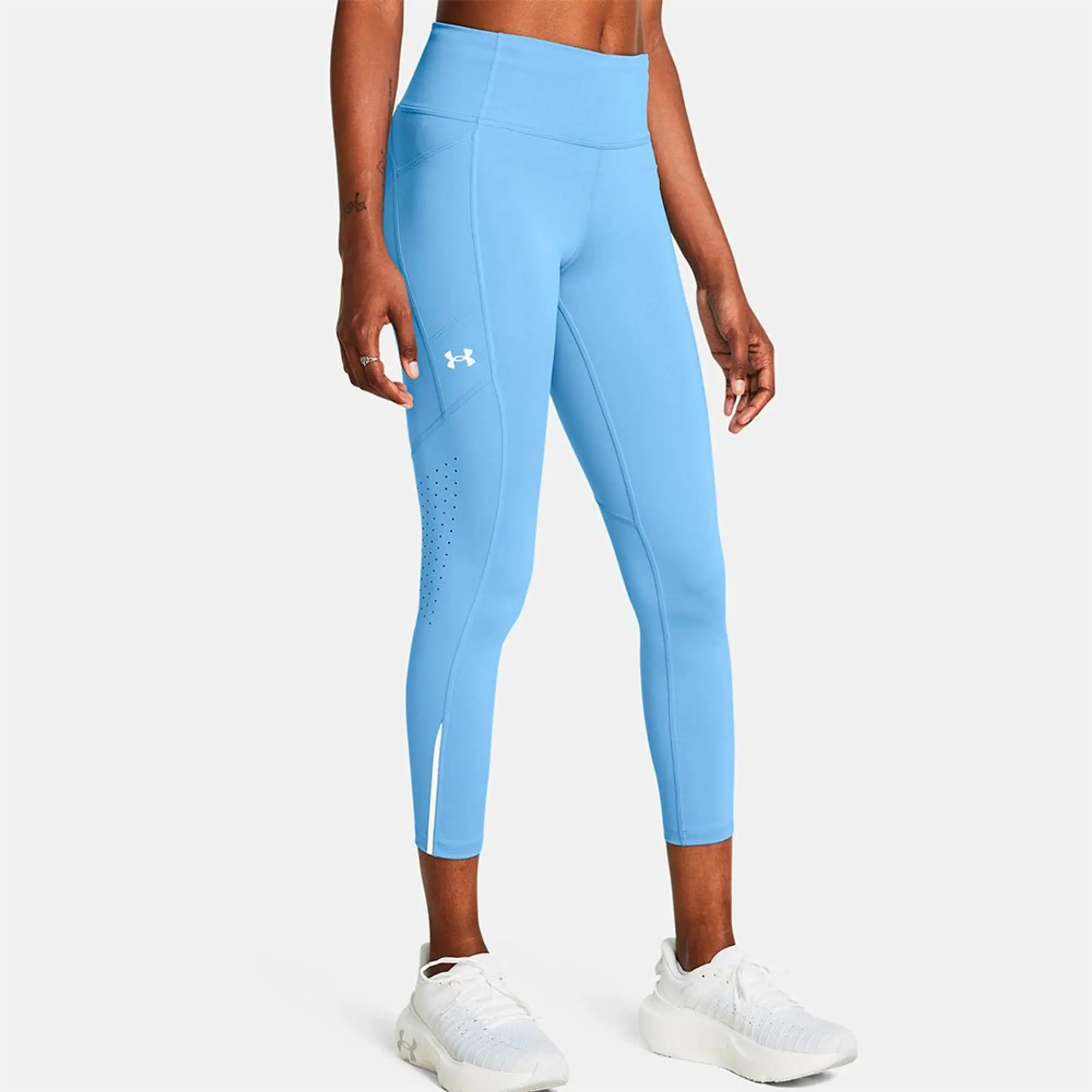 Under Armour Fly Fast Ankle Tight Running Tights Women - Dark Blue