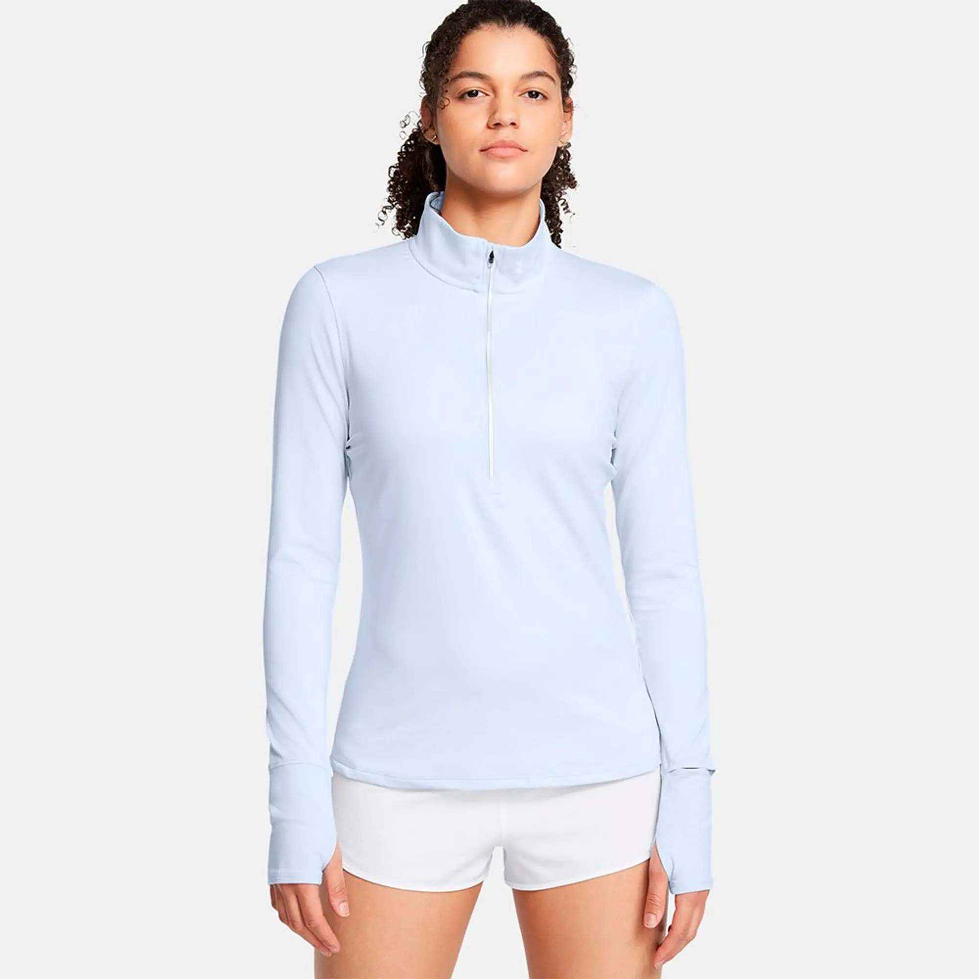 Women's  Under Armour  Q Under Armour lifier Run ½ Zip Nimbus Blue / Reflective L