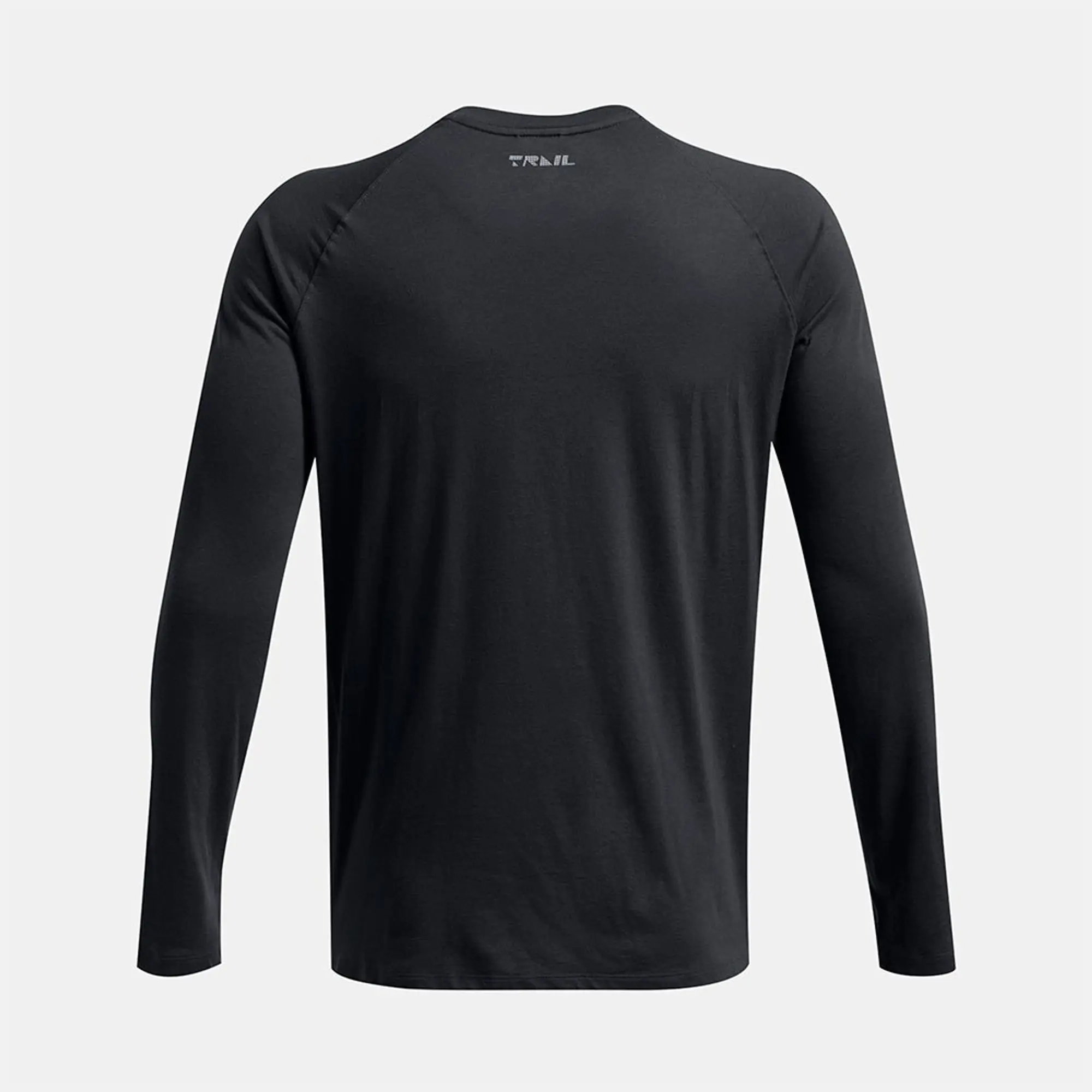 Men's  Under Armour  Trail Run Graphic Long Sleeve Anthracite / Coyote / Reflective M