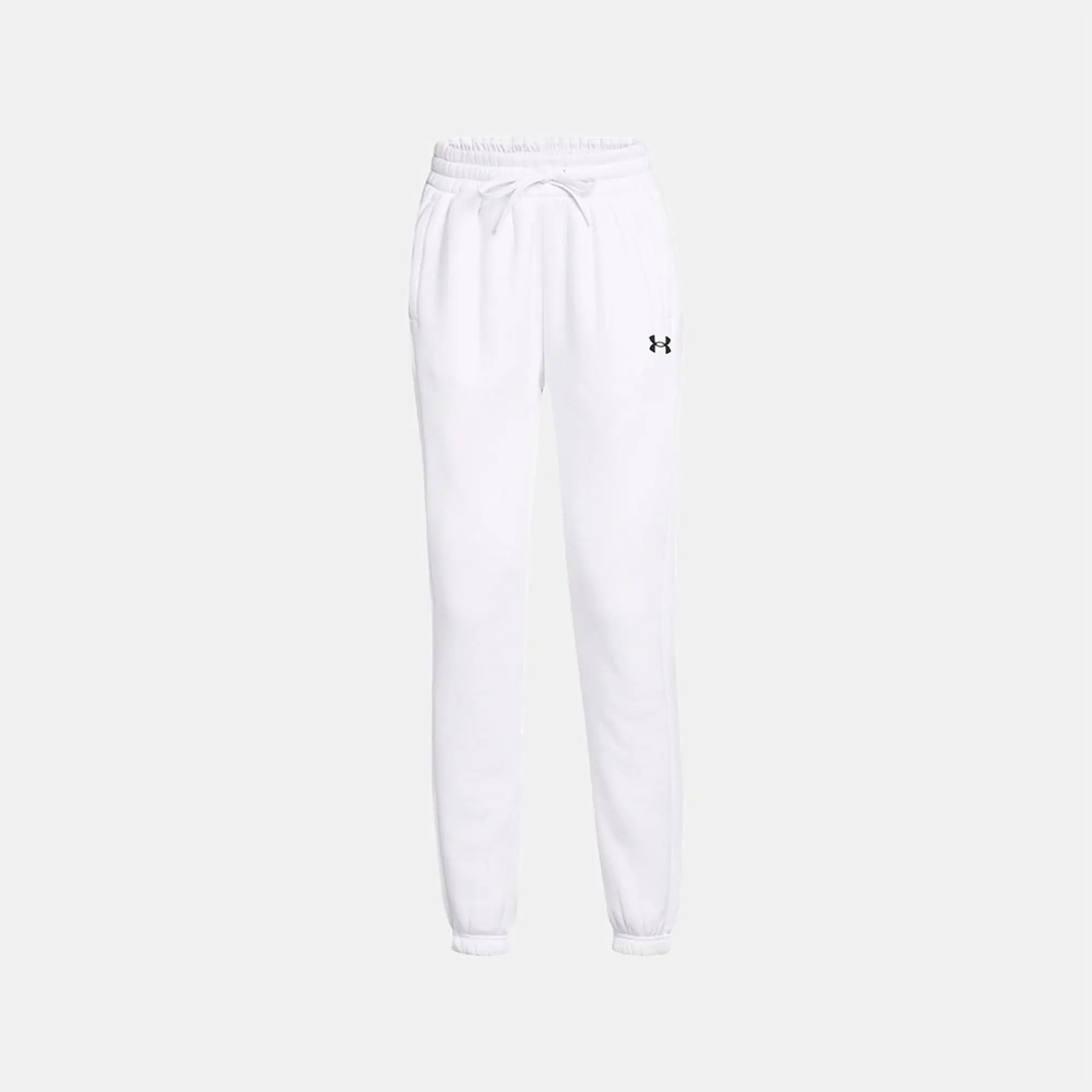 Under Armour Women's Armour Fleece® Pro Gym Pants White / Black XS