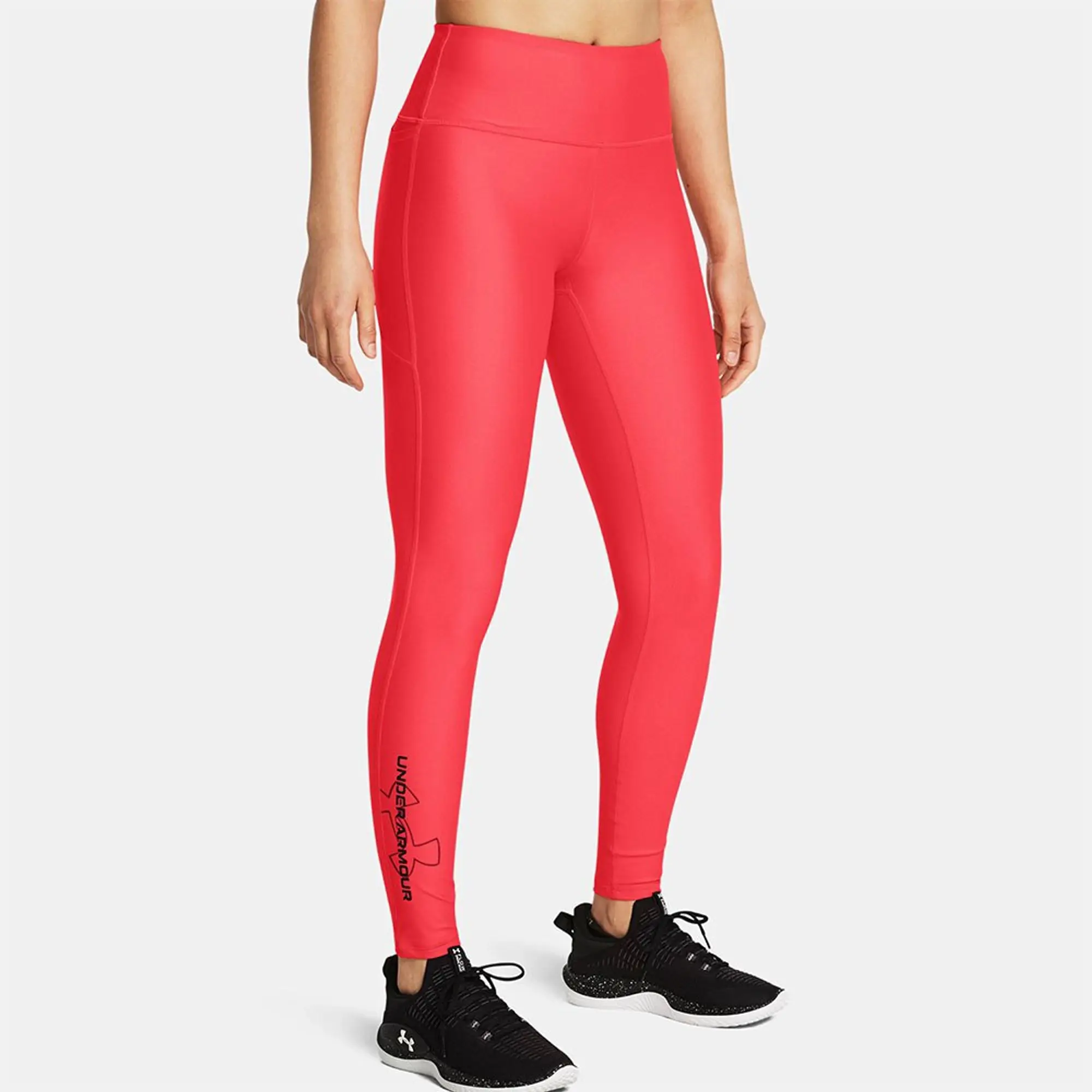 Women's  Under Armour  Tech™ Branded Leggings Racer Red / Black / Cardinal XS