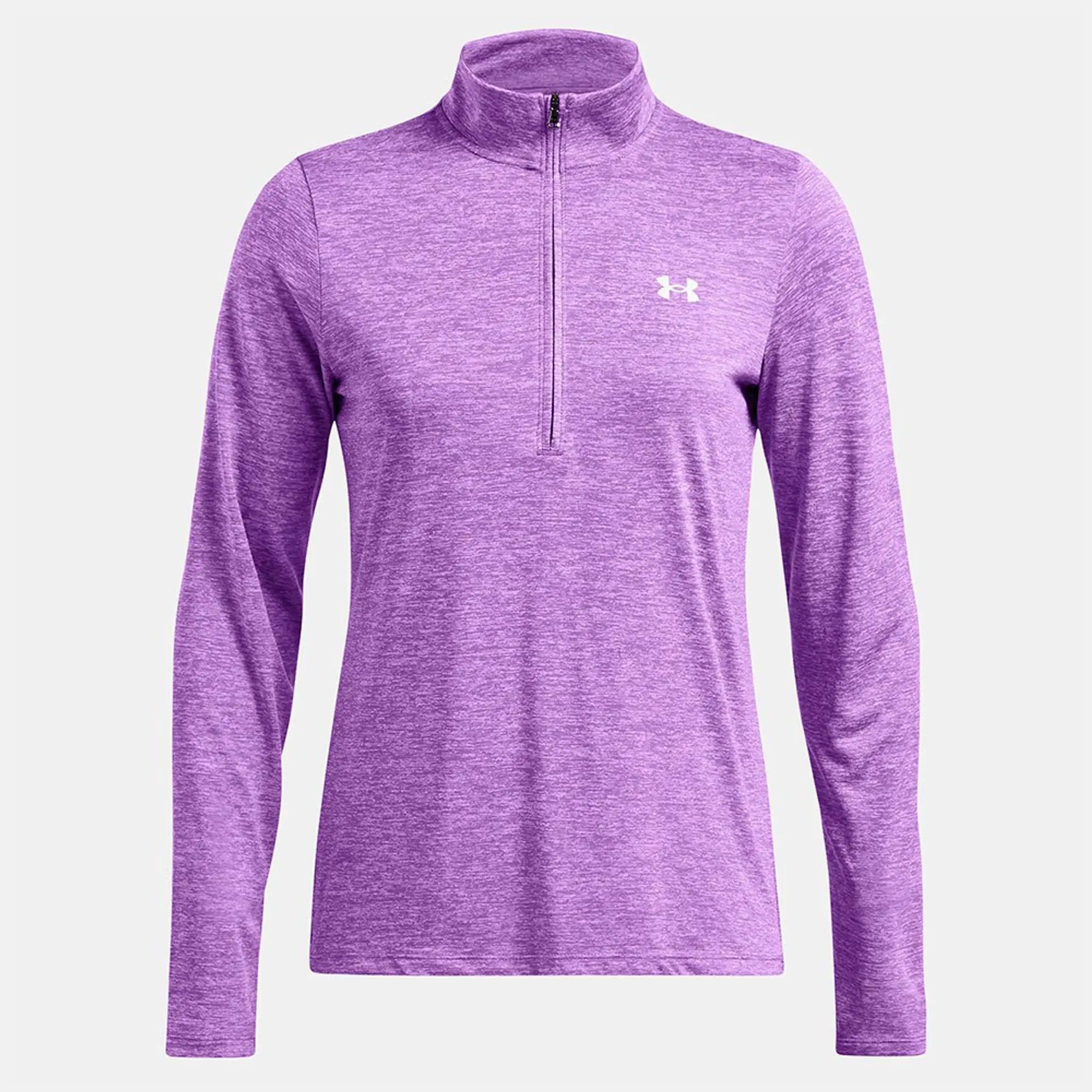 Women's  Under Armour  Tech™ Twist ½ Zip Lavish / White XS