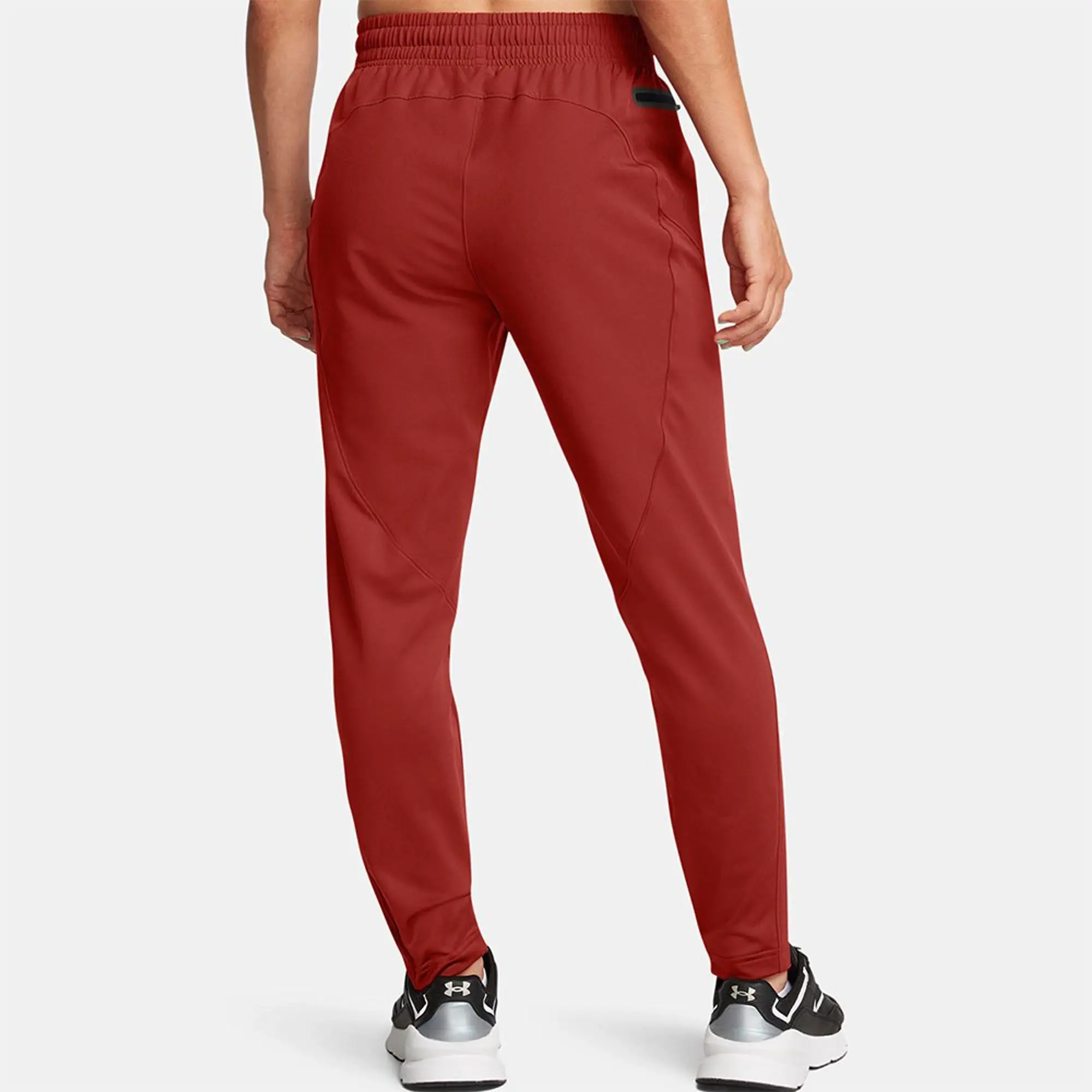 Women's  Under Armour  Unstoppable Hybrid Pants Earthen Orange / Black L