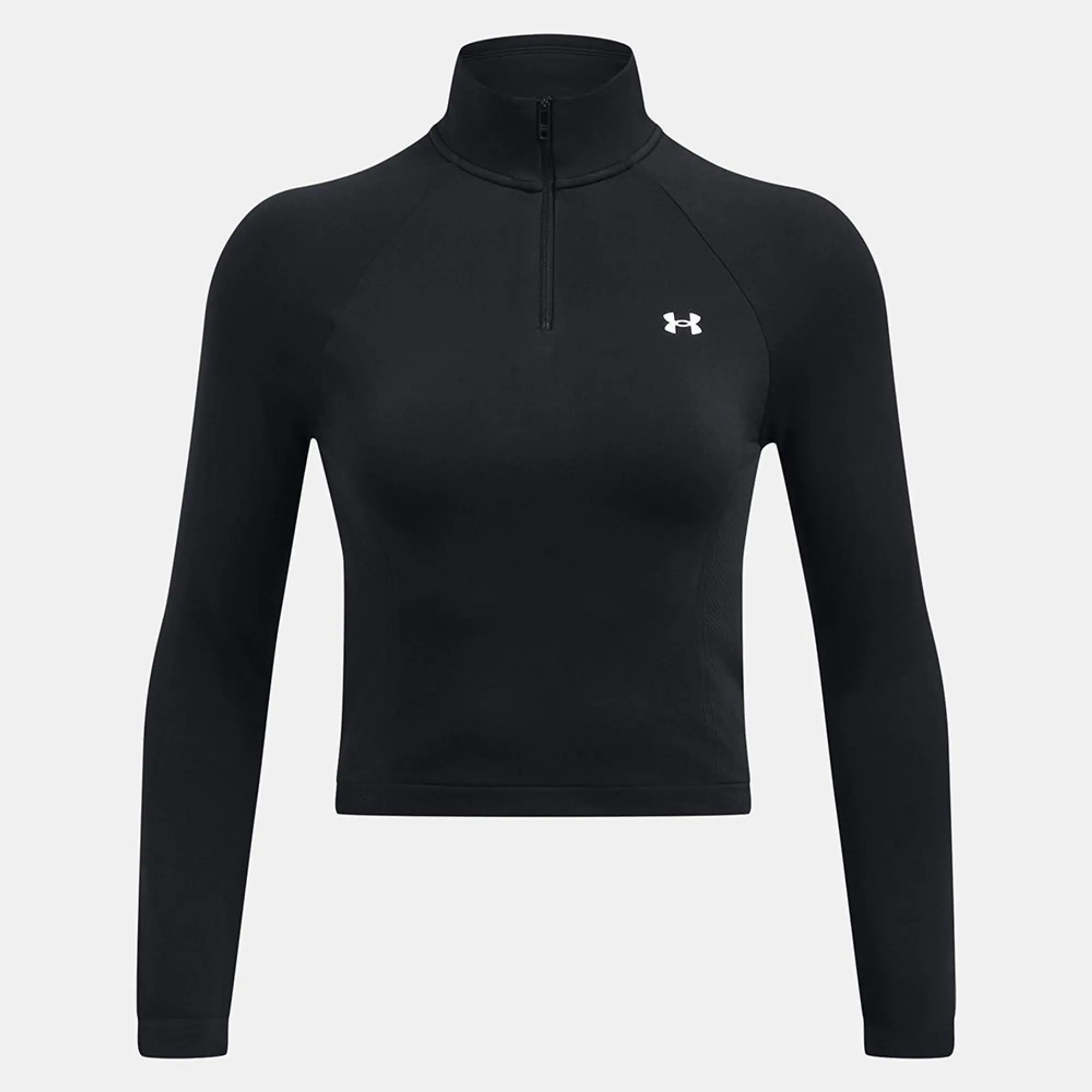 Under Armour UA Vanish Seamless 1/4 Zip Top - Black - Womens