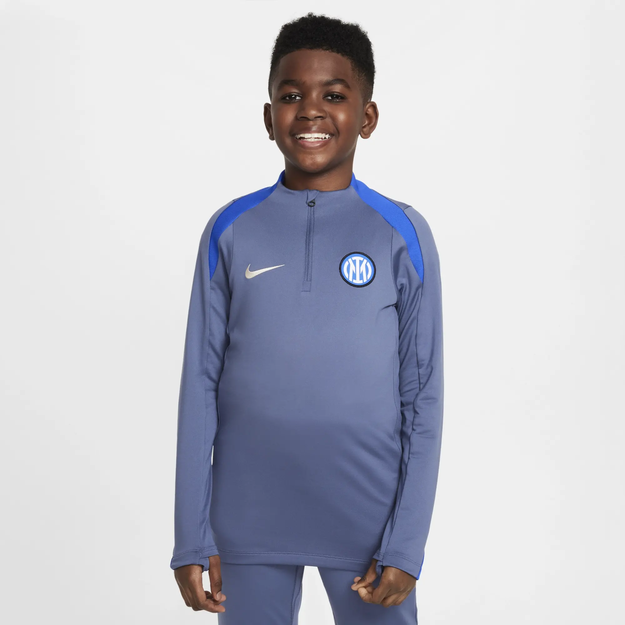 Nike Inter Milan Home Drill Top 2024 2025 Juniors - Black