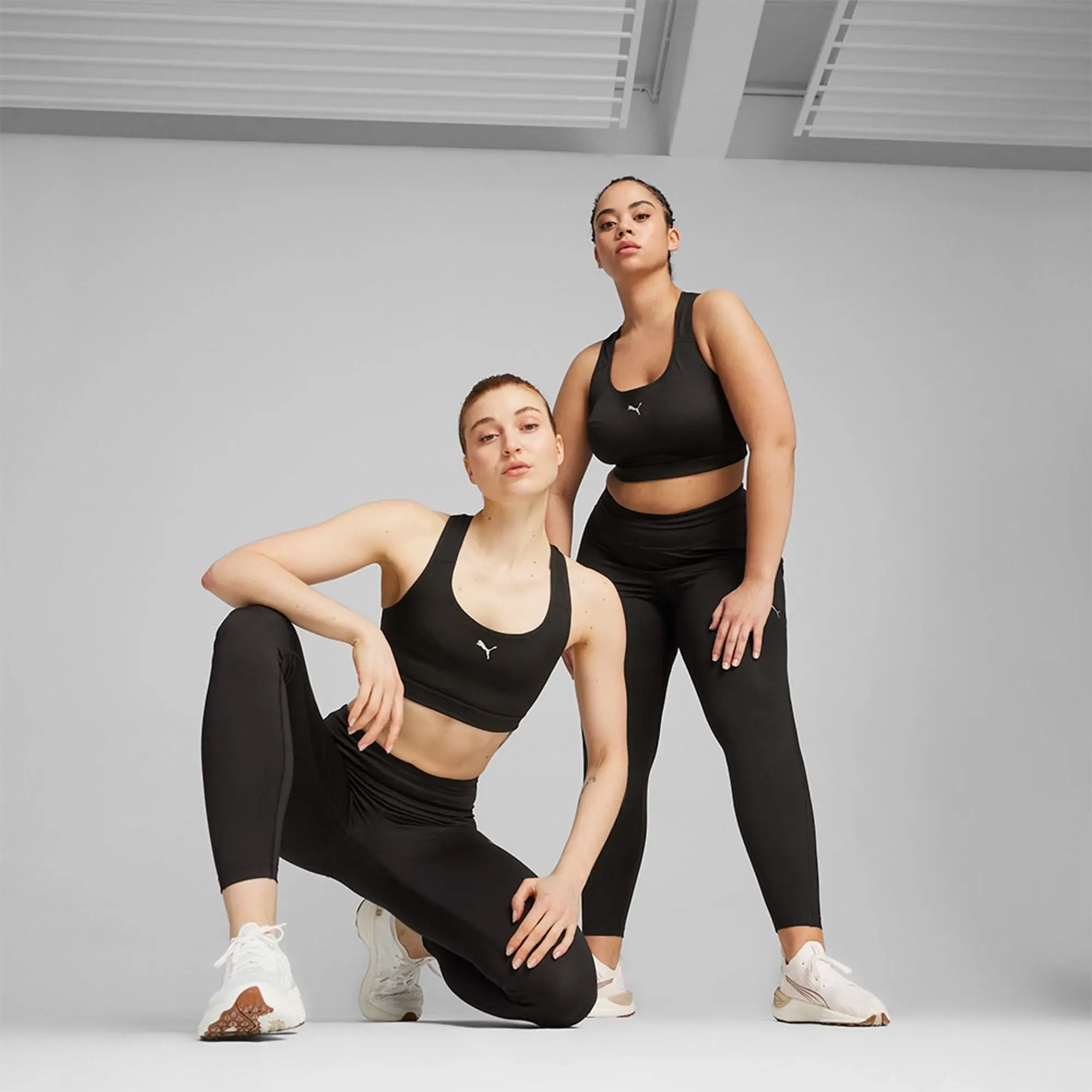 Puma 4Keeps Run Bra - Puma Black - ['Black']