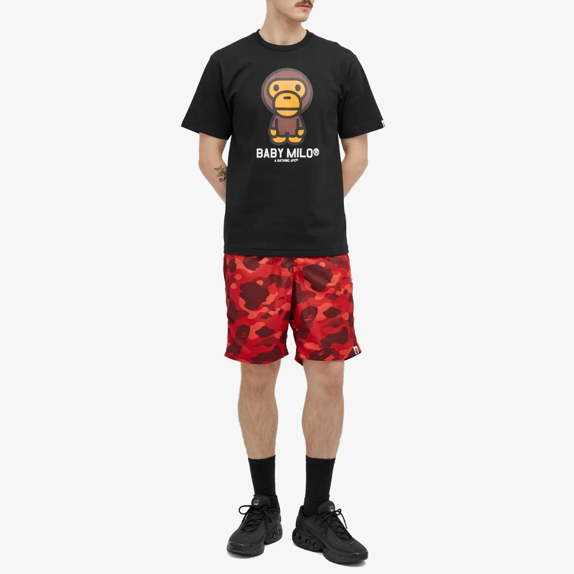 A Bathing Ape Men's Baby Milo T-Shirt Black