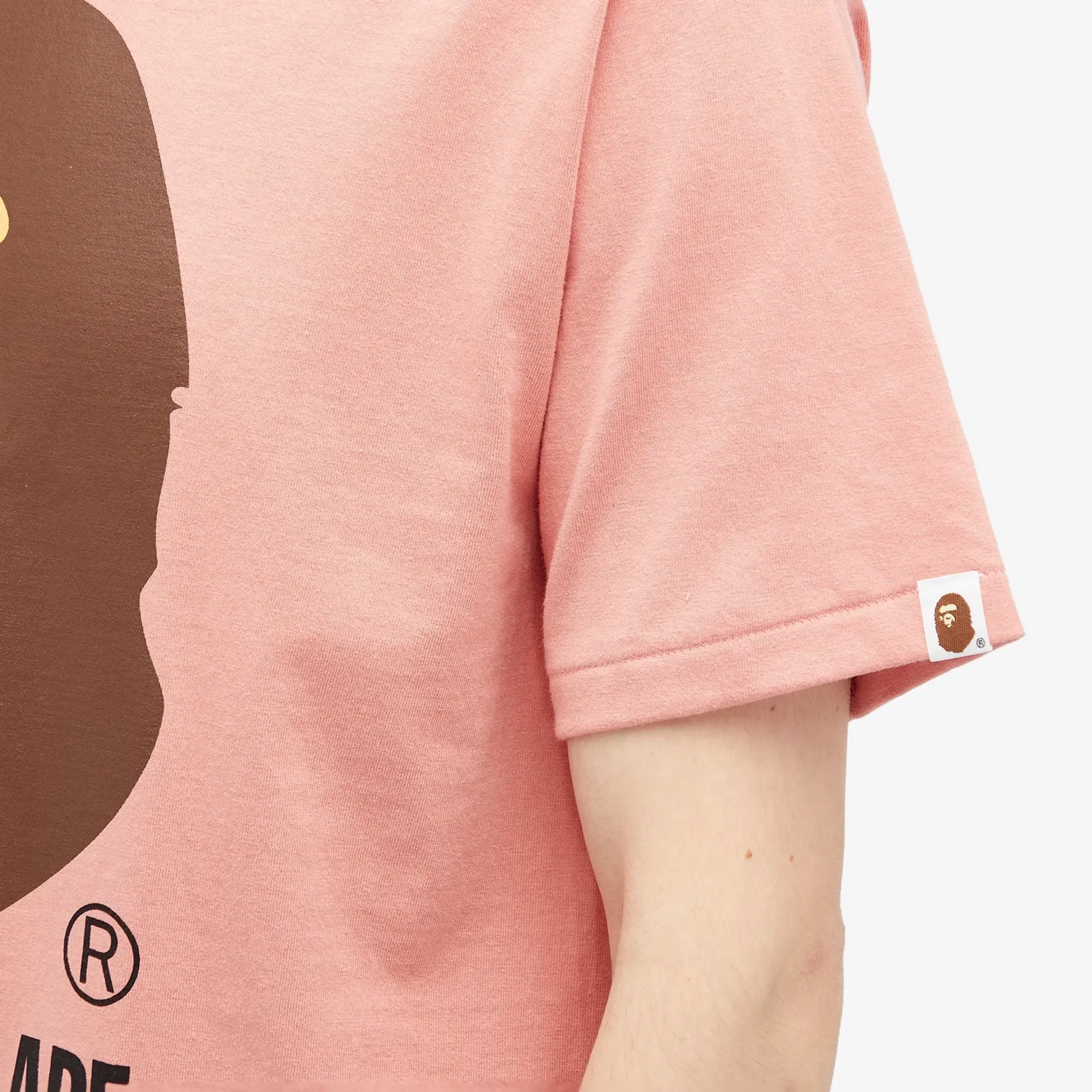 A Bathing Ape Men's By A Bathing Ape Men's T-Shirt Pink