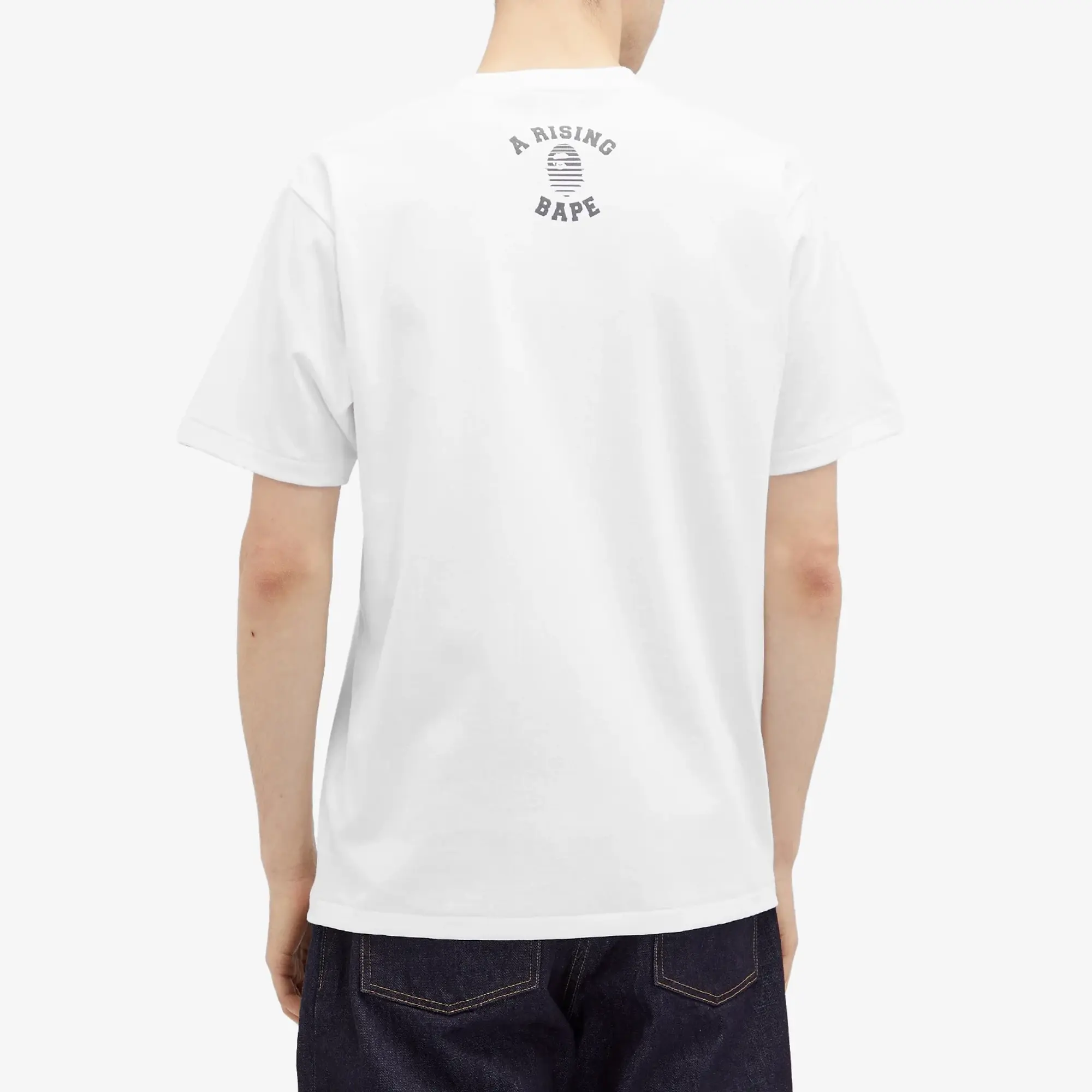 A Bathing Ape Men's Asia Camo Big Ape Head T-Shirt White