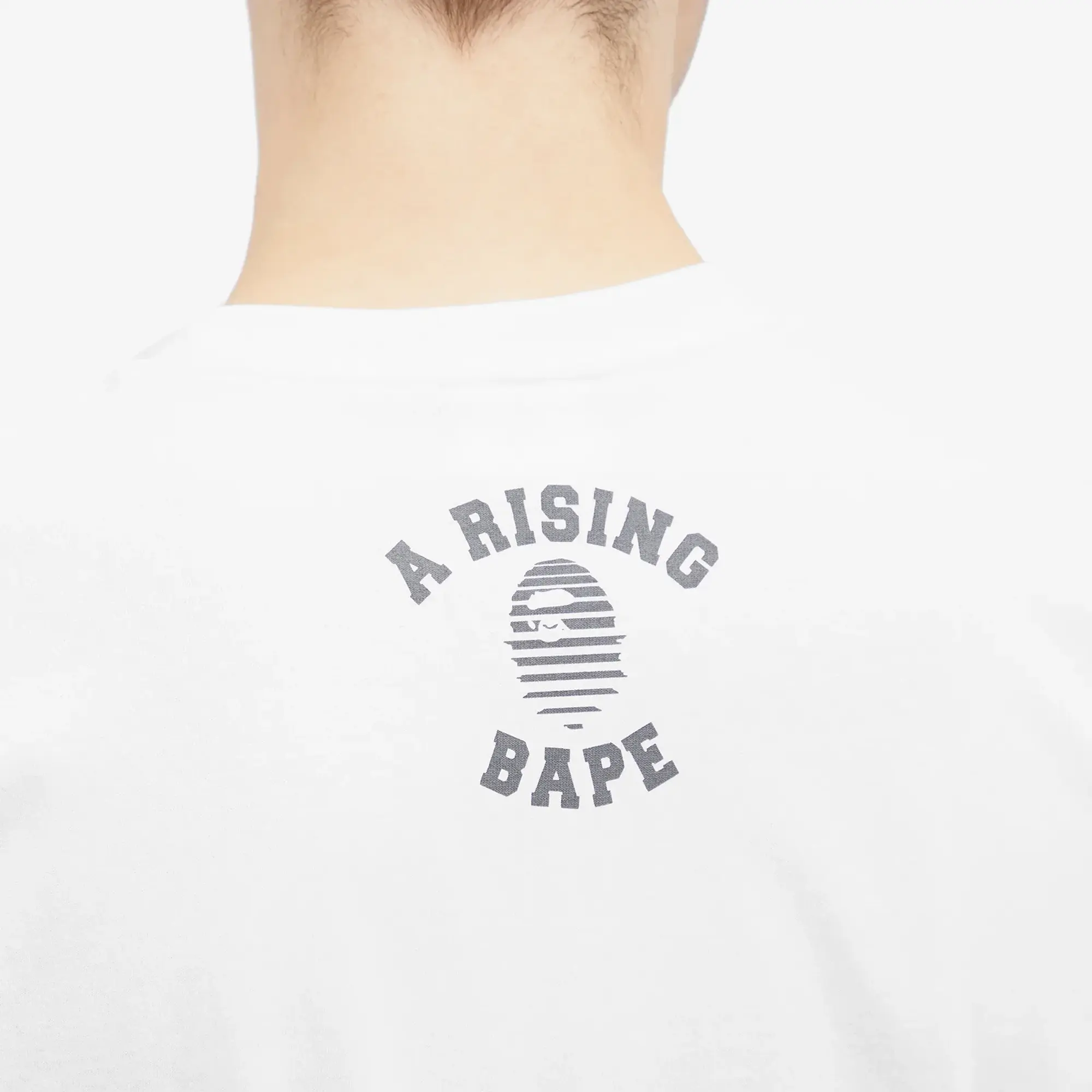 A Bathing Ape Men's Asia Camo Big Ape Head T-Shirt White