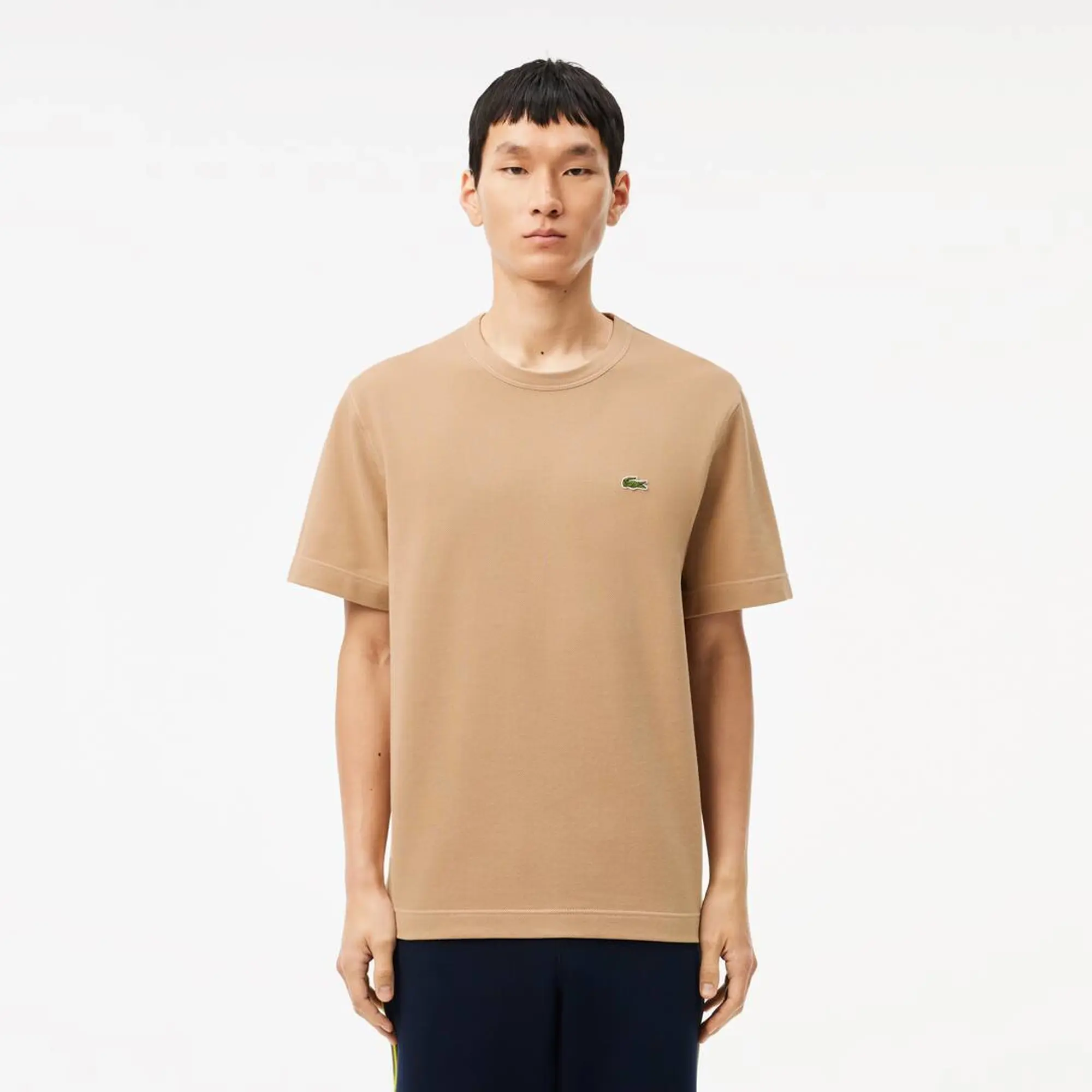 Lacoste Heavy Piqué T-shirt - Beige