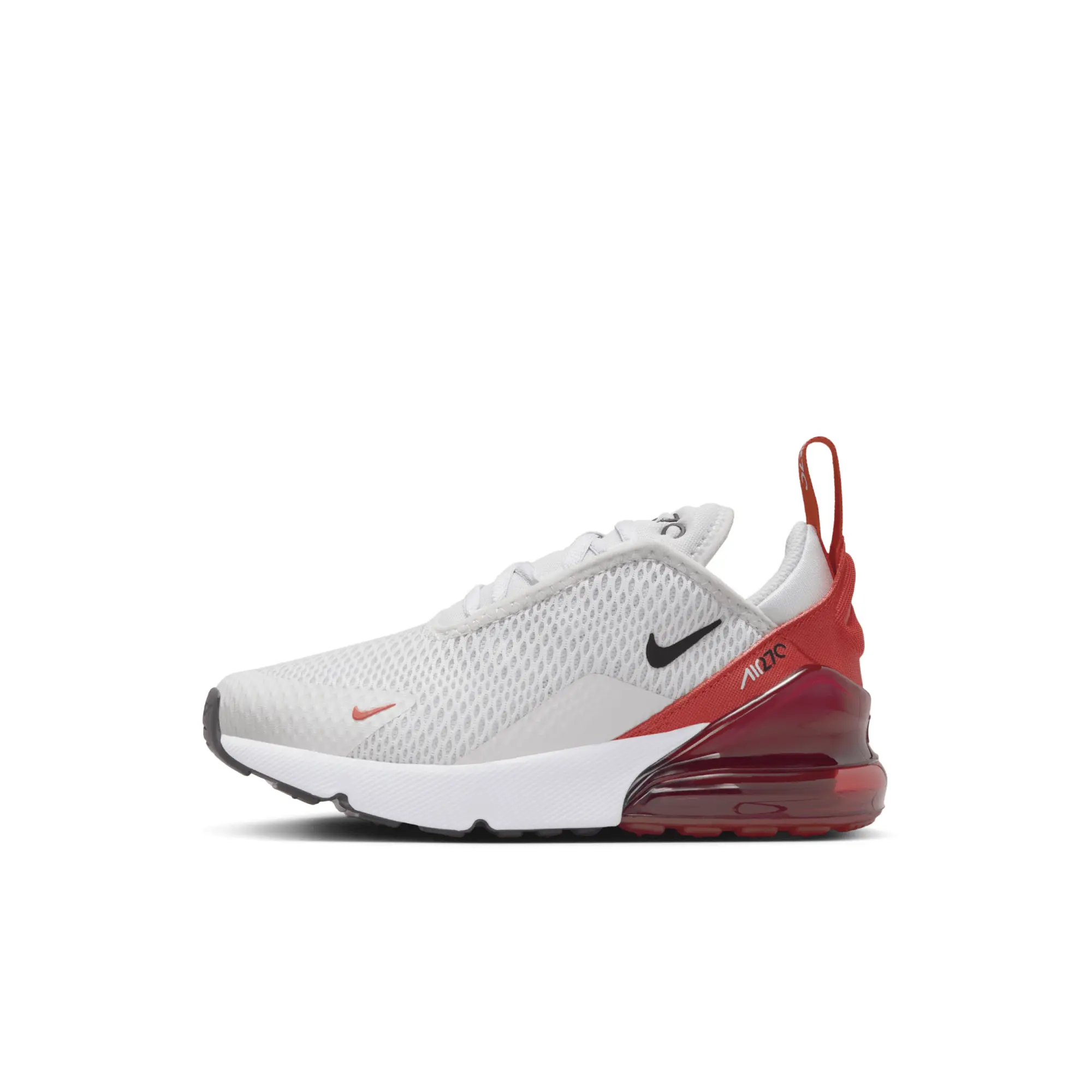 Nike Air Max 270 Childrens Trainers Grey AO2372 036 FOOTY.COM