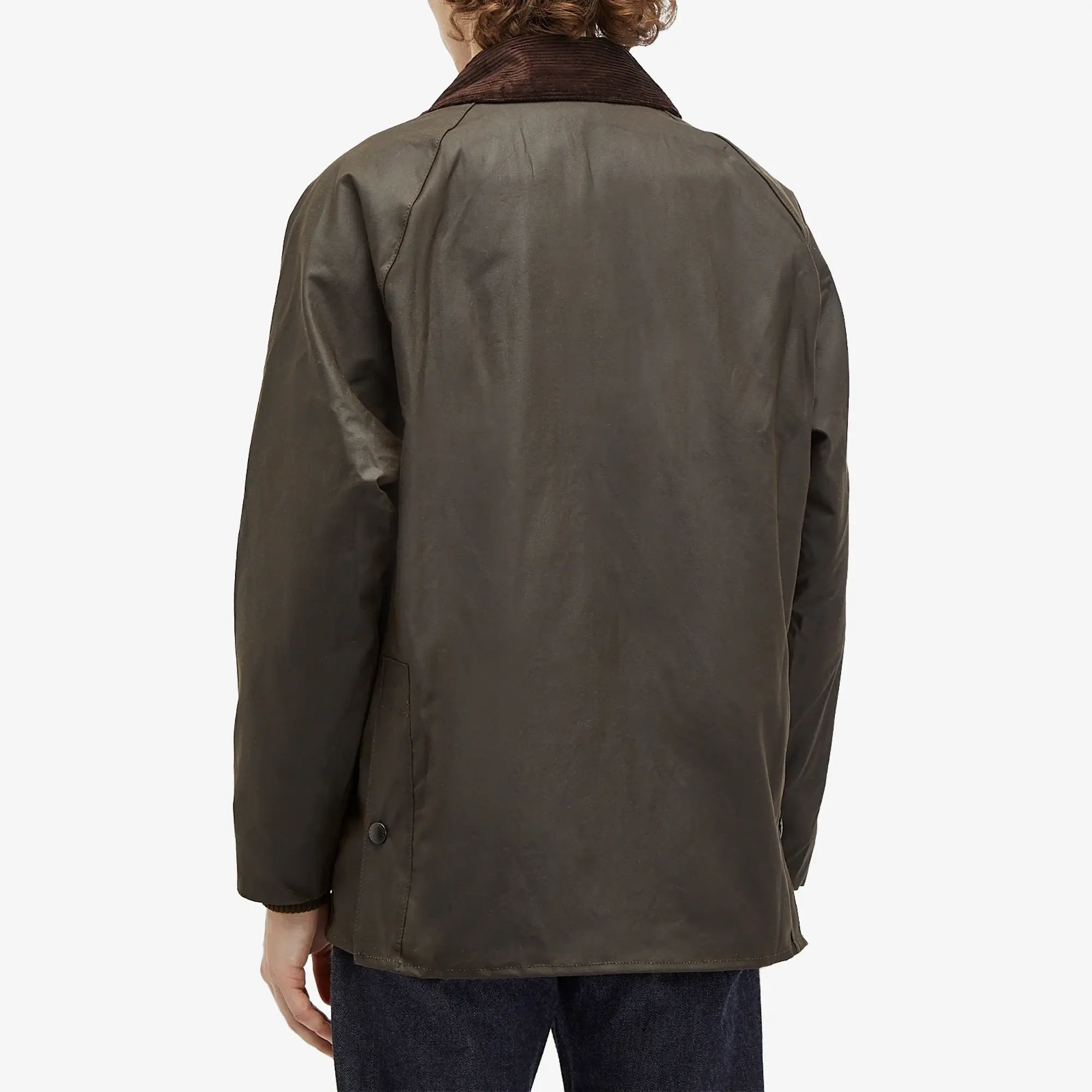 Barbour Men's Classic Bedale Wax Jacket Olive
