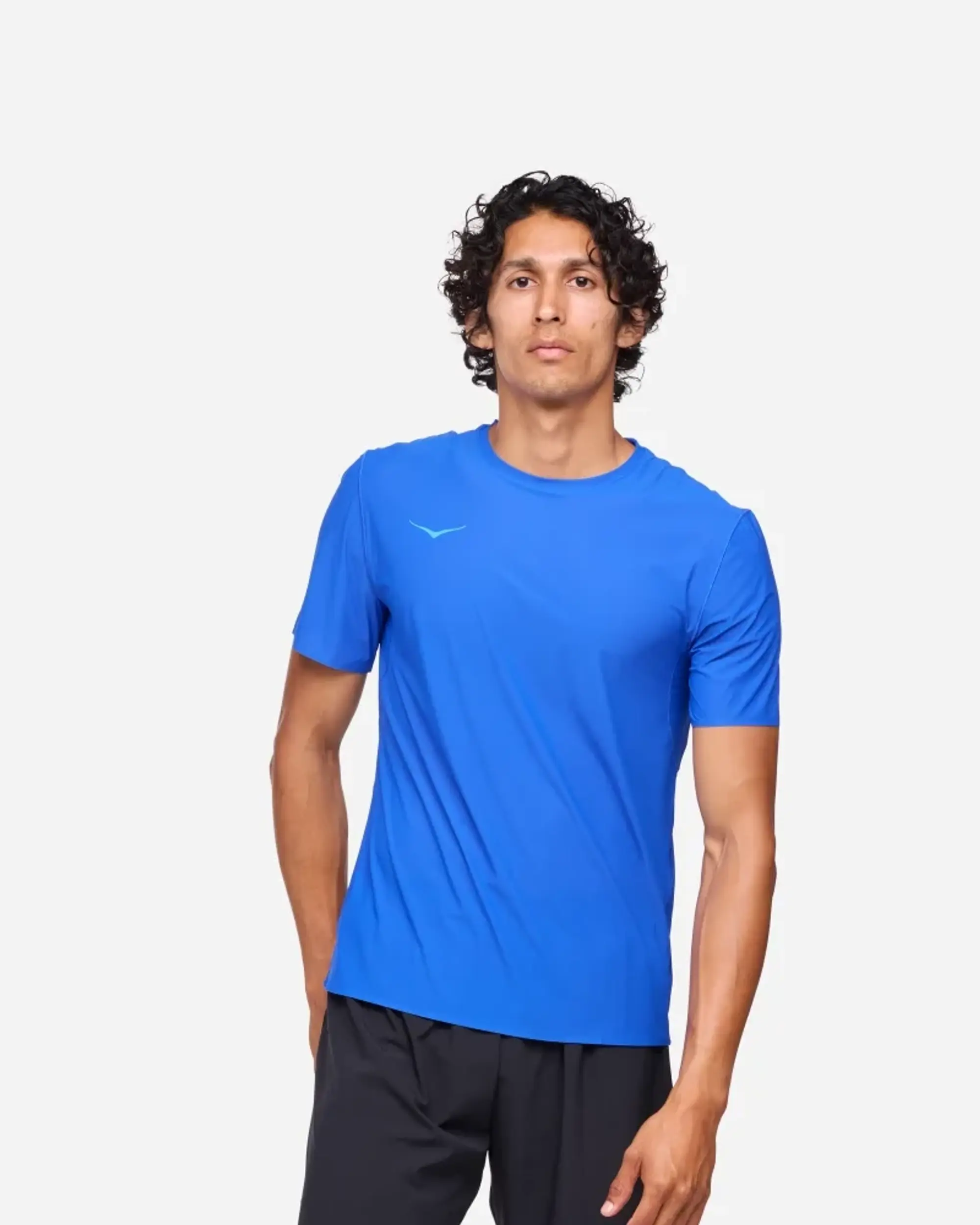 Hoka One One HOKA Airolite Run T-Shirt - Blue - Mens