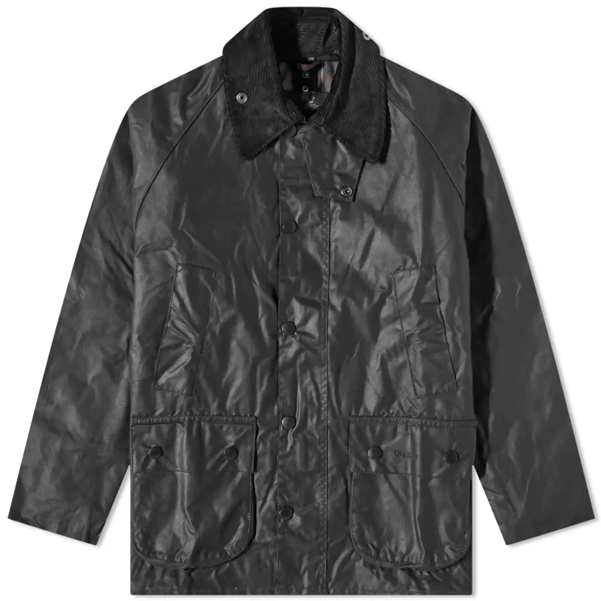 Barbour Men's Bedale Wax Jacket Black