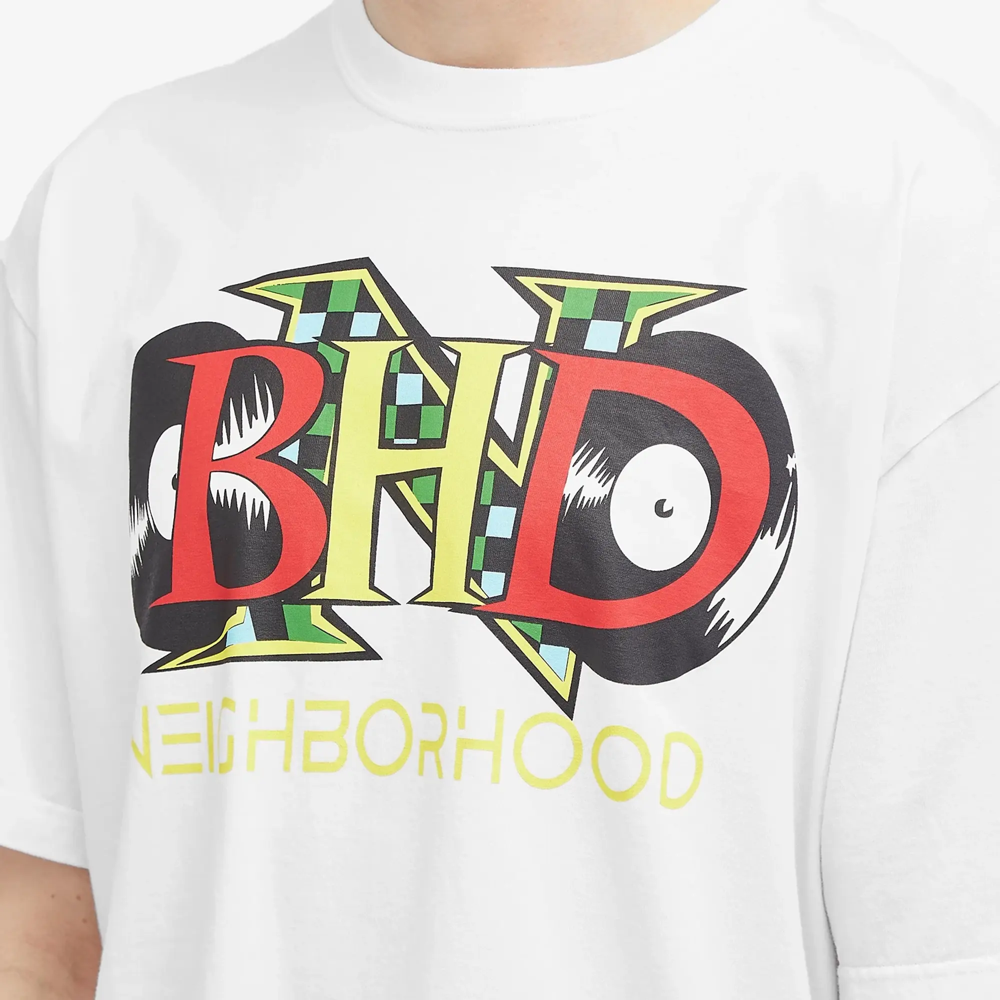 Neighborhood Men's 22 Printed T-Shirt White