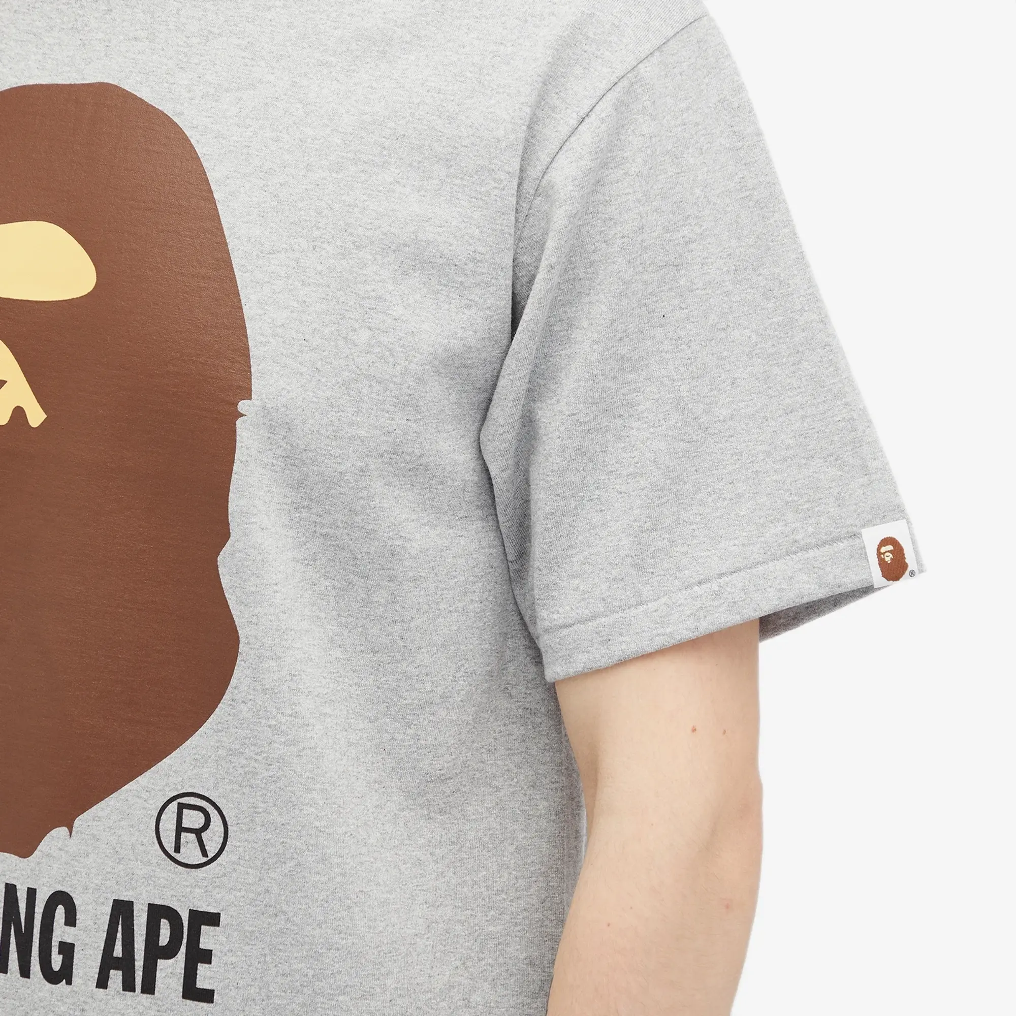 A Bathing Ape Men's By A Bathing Ape Men's T-Shirt Grey