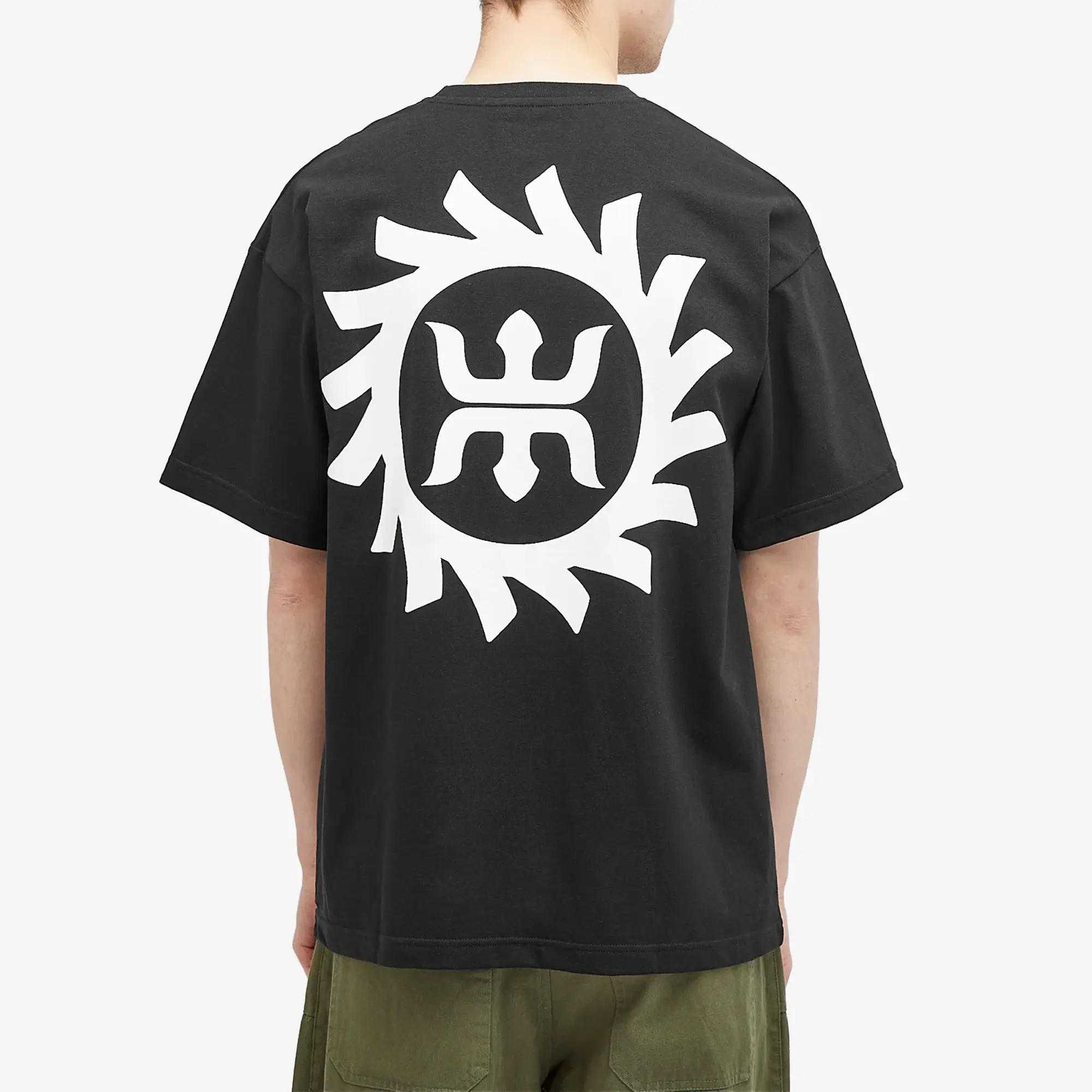 WTAPS Men's 27 Motif Printed T-Shirt Black