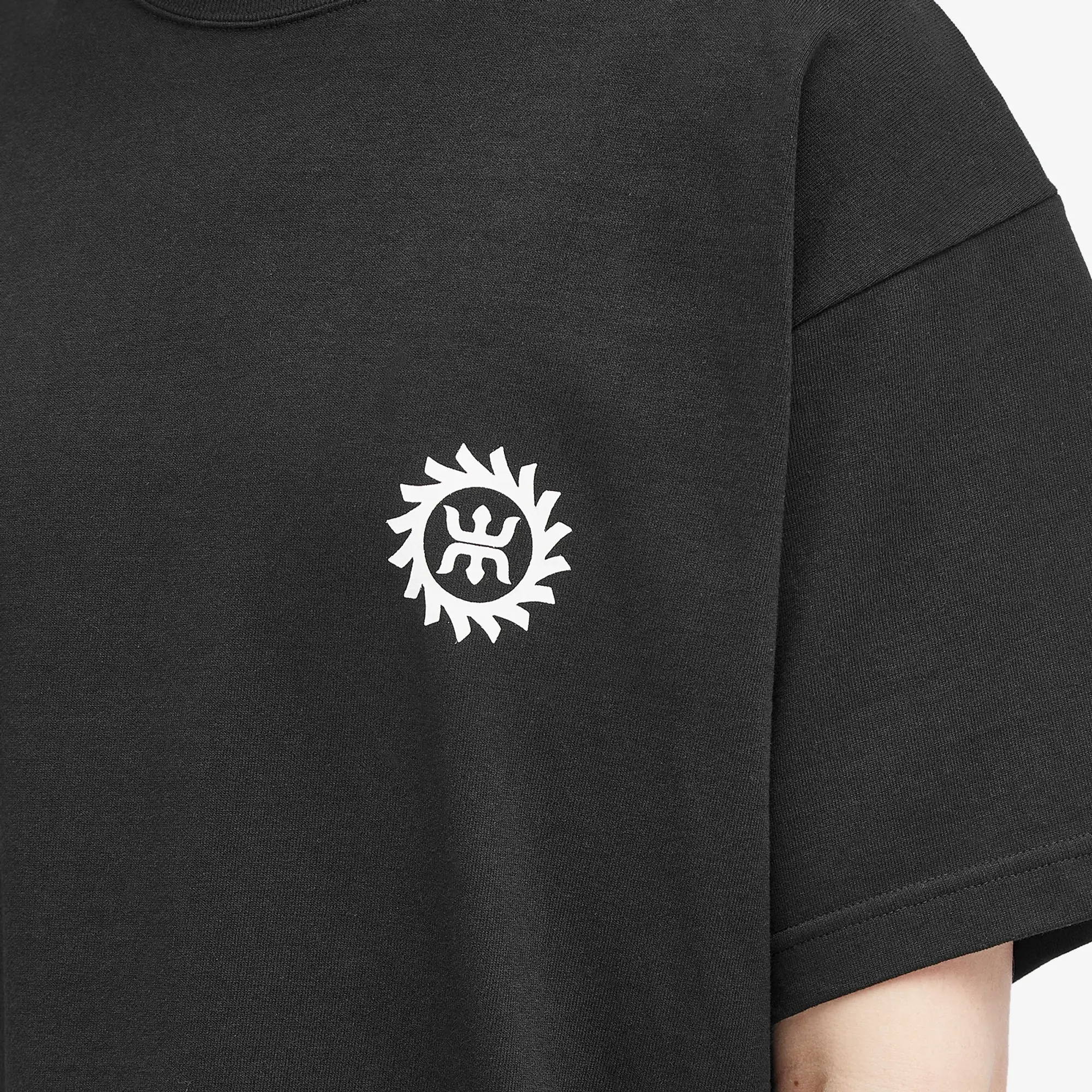 WTAPS Men's 27 Motif Printed T-Shirt Black