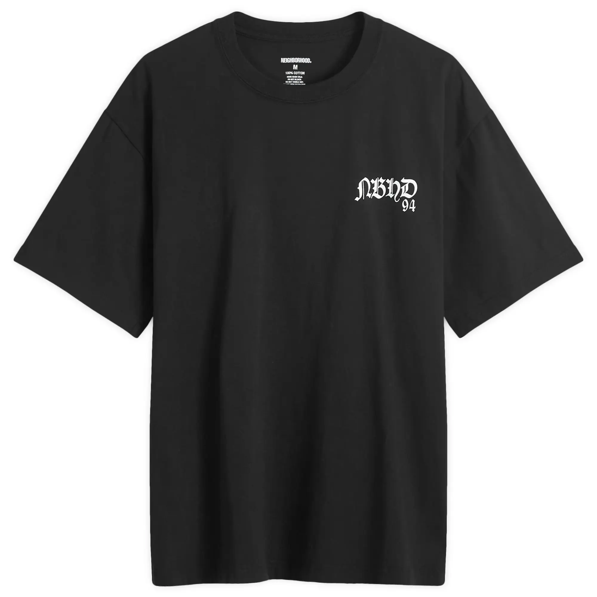 Neighborhood Men's 23 Printed T-Shirt Black