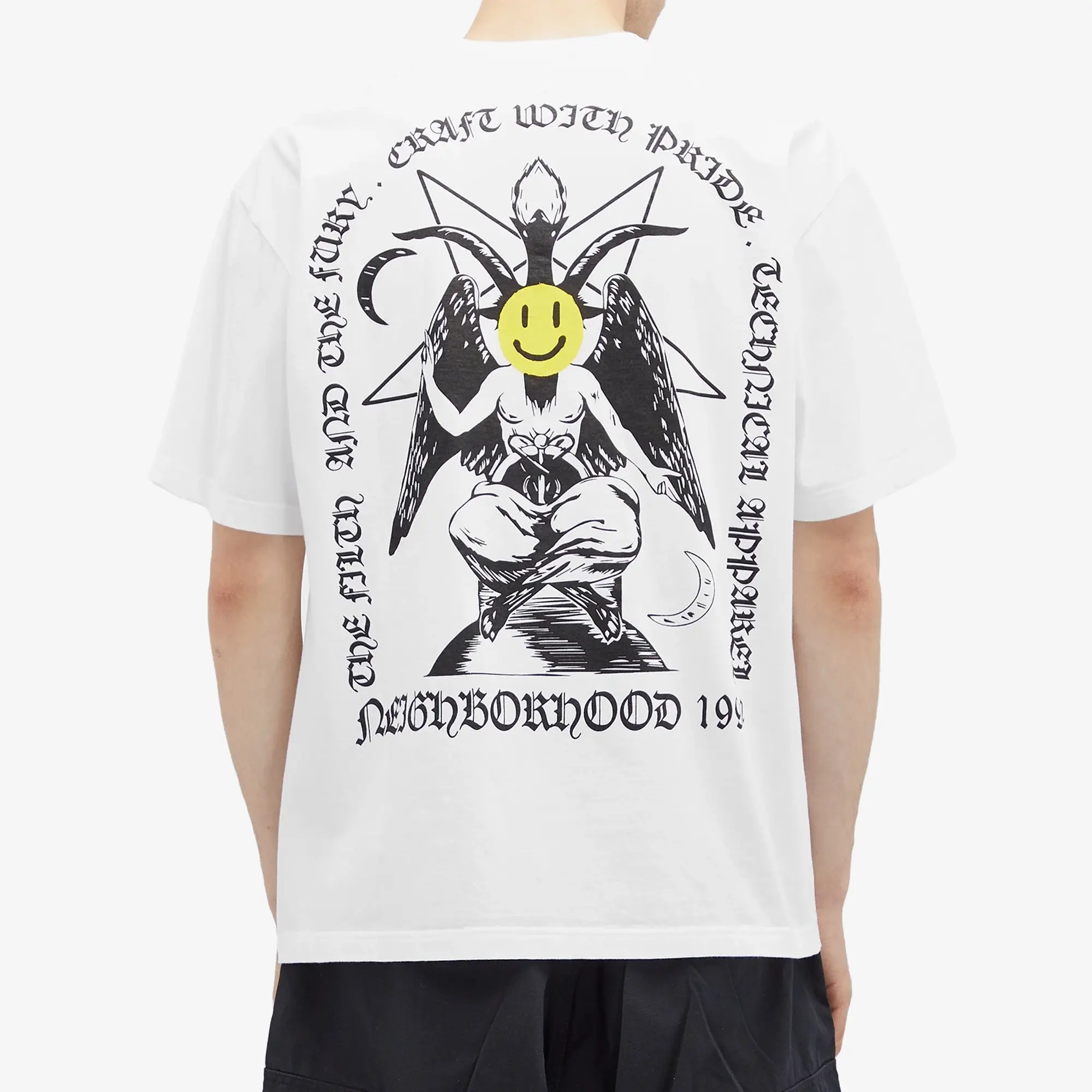 Neighborhood Men's 23 Printed T-Shirt White